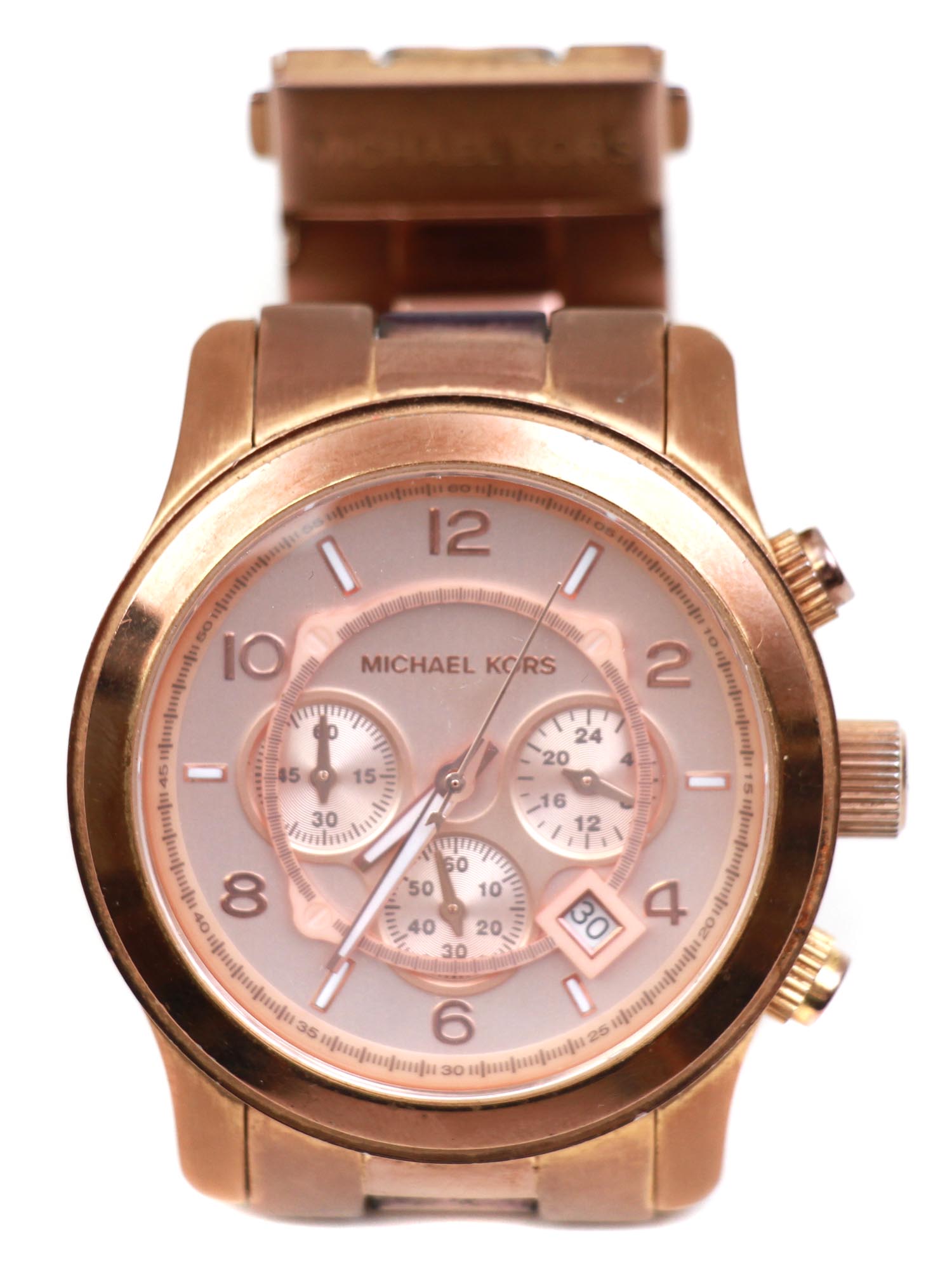 A PAIR OF CARTIER AND MICHAEL KORS WRIST WATCHES PIC-5