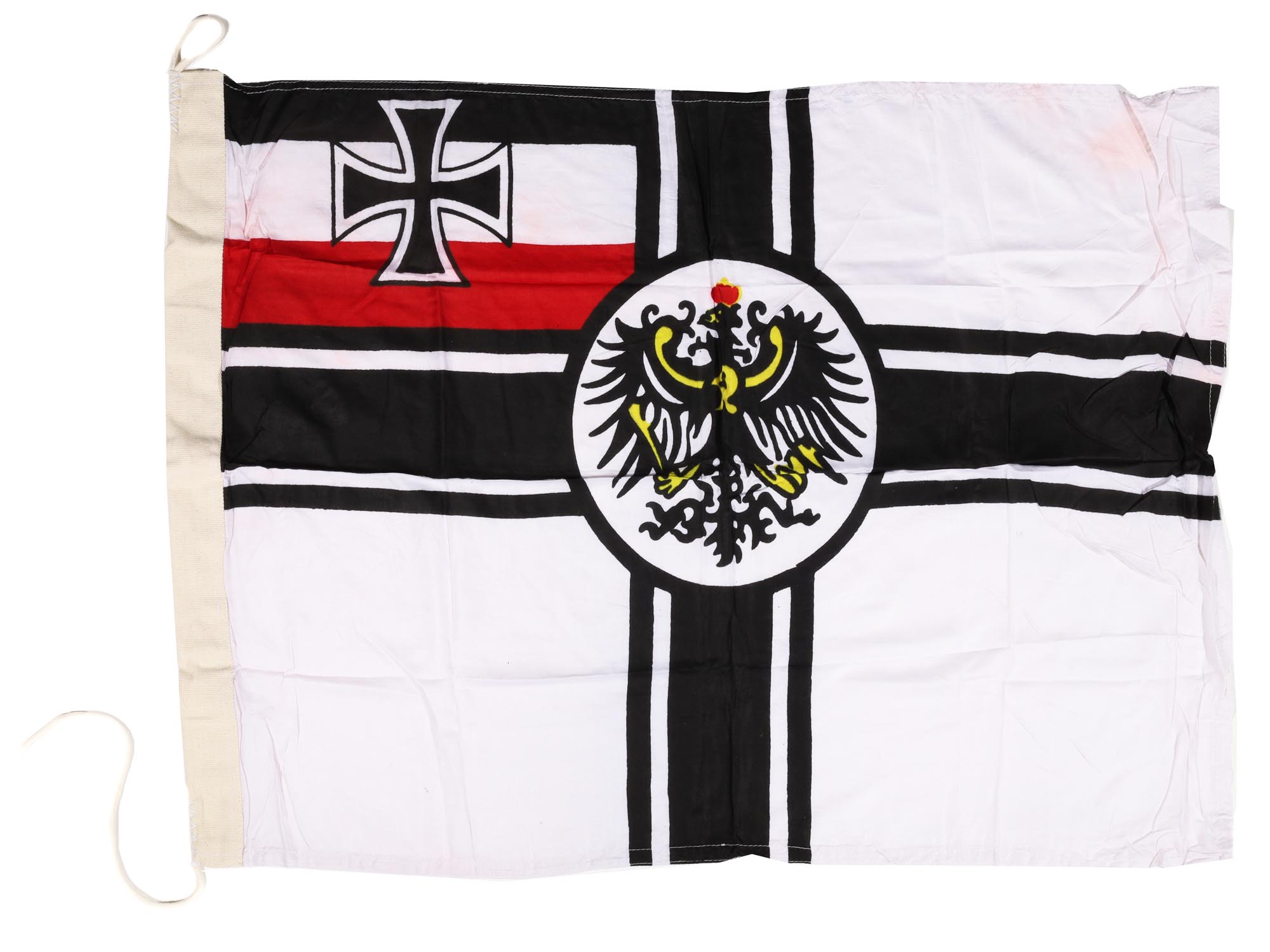 WWI IMPERIAL GERMAN MILITARY FLAG PIC-0