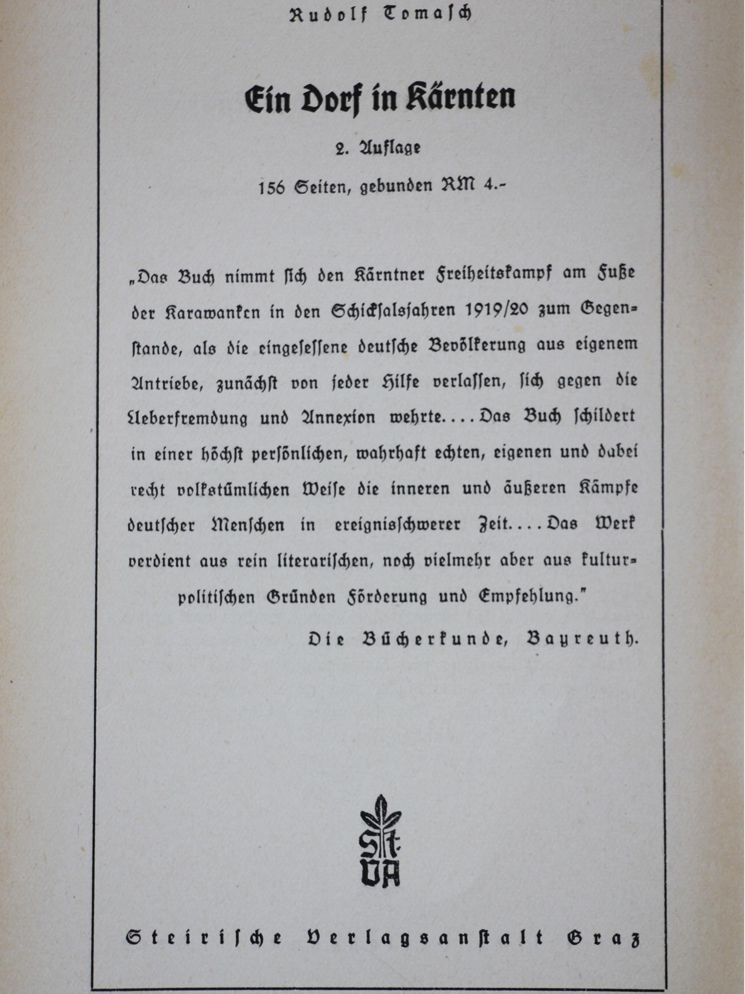 GERMAN BOOK BIOGRAPHY WITH ADOLF HITLER EXLIBRIS PIC-7