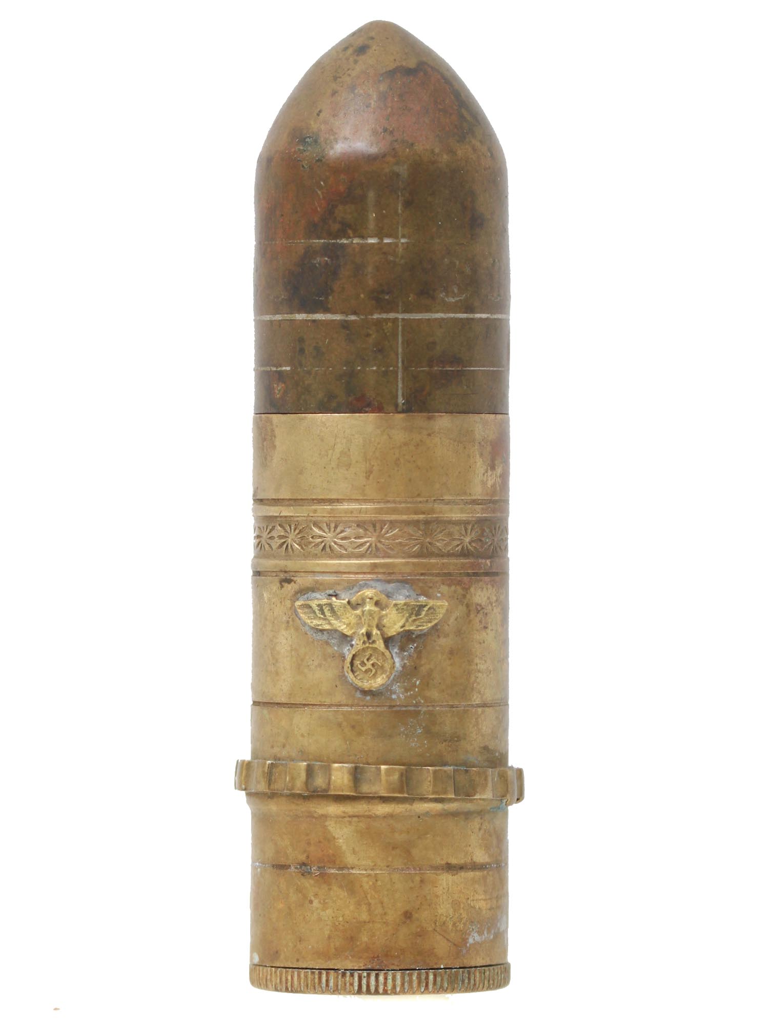 A WWII GERMAN ARMY OFFICER CIGARETTE LIGHTER PIC-0