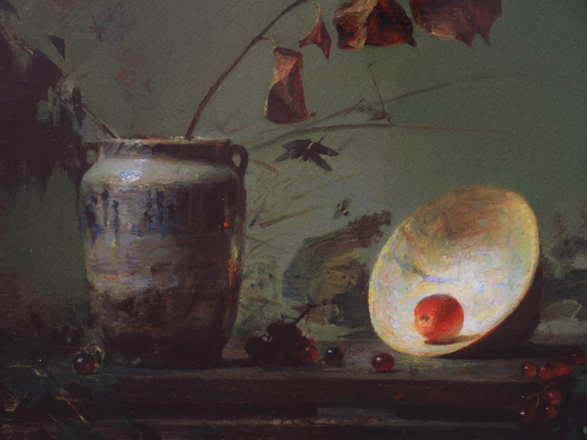 AMERICAN GICLEE PRINT STILL LIFE BY DAVID LEFFEL PIC-2