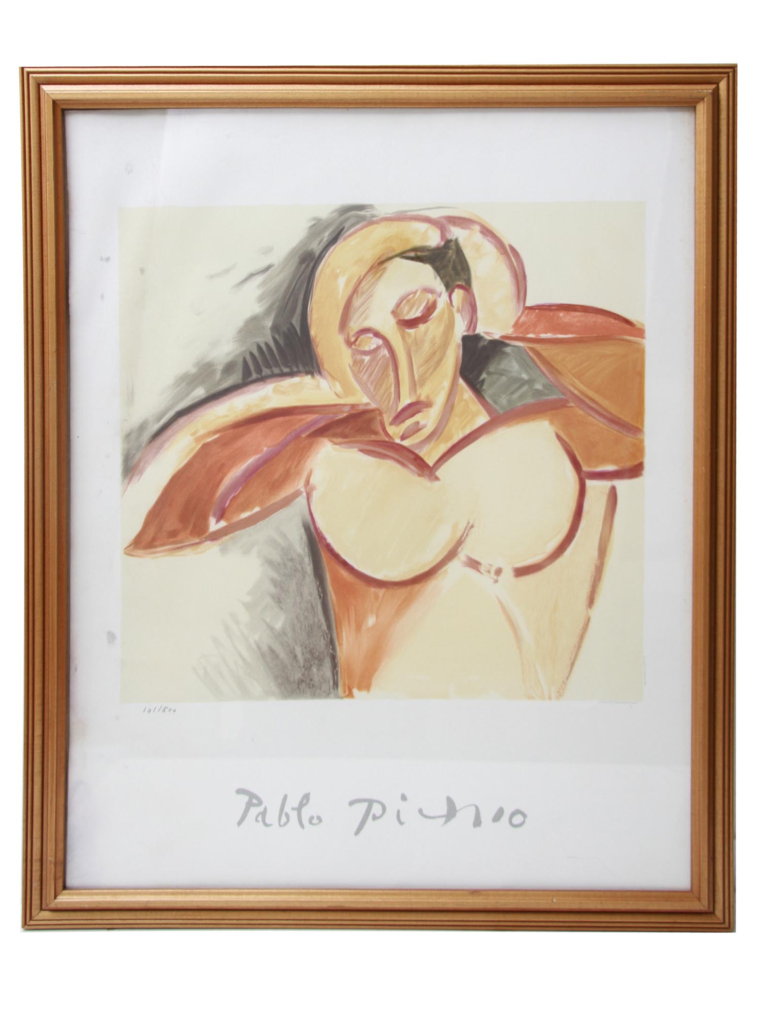 A VINTAGE LIMITED EDITION PICASSO POSTER, 1982 PIC-0