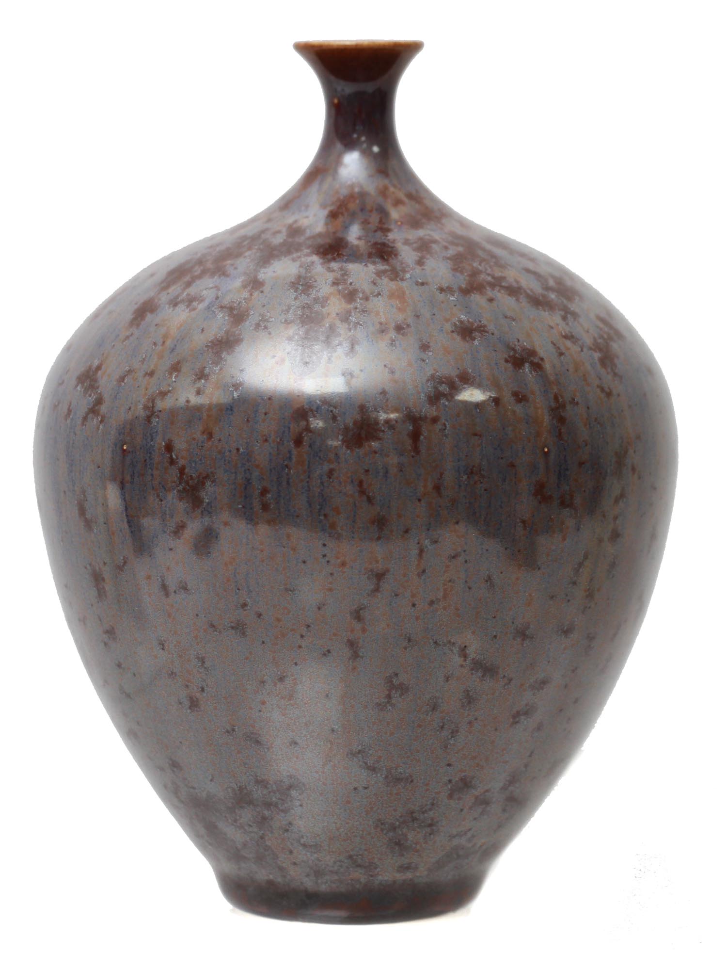 A CONTEMPORARY WILLOW WIND STUDIO POTTERY VASE PIC-0