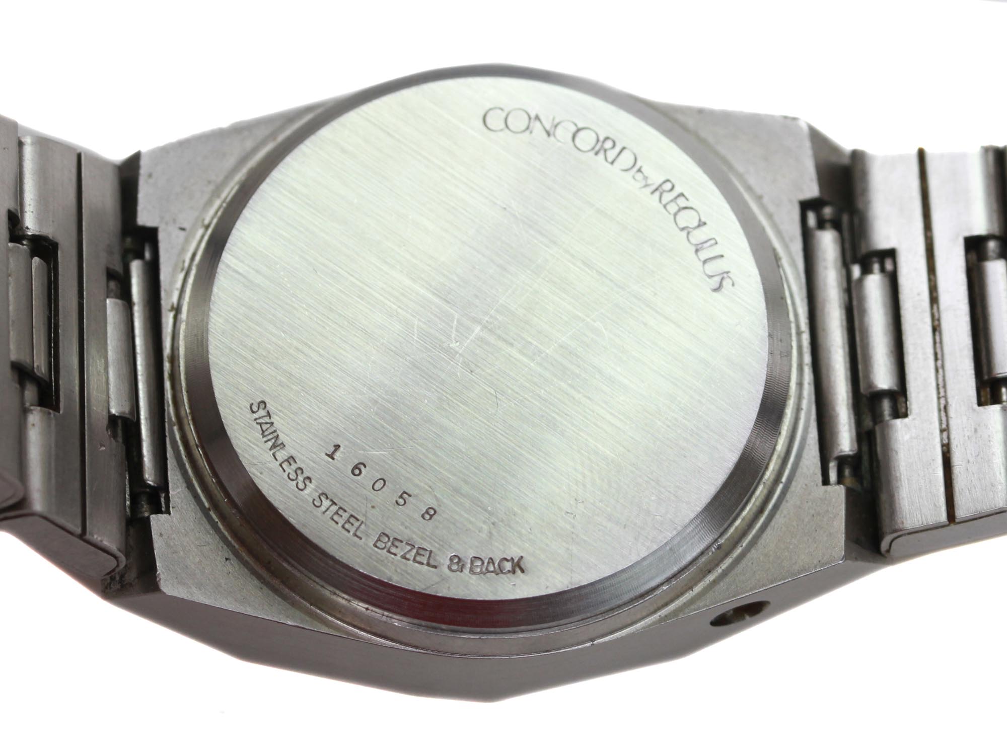 A VINTAGE CONCORD REGULUS DIGITAL WRISTWATCH PIC-3