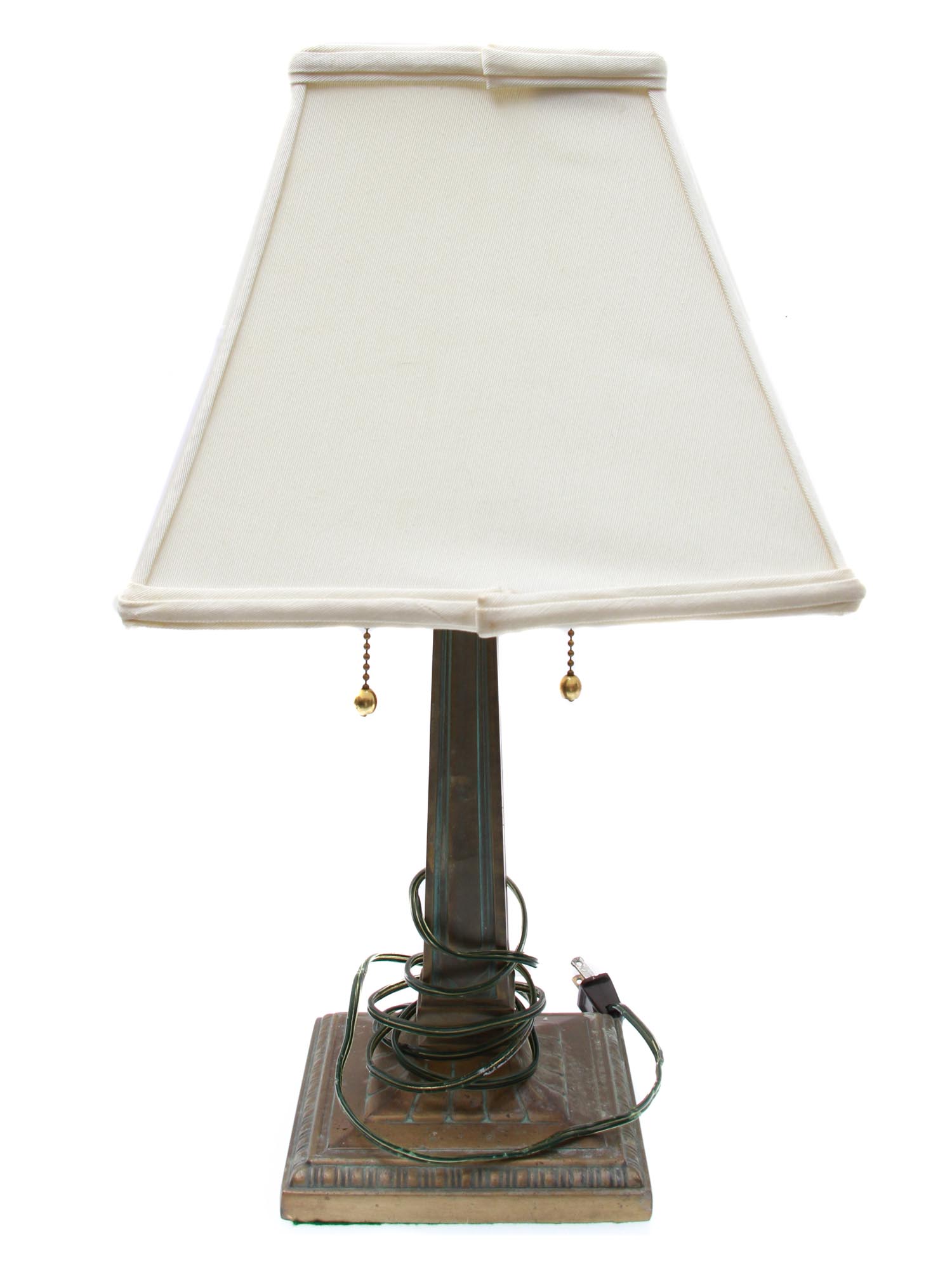 A VINTAGE ORIGINAL WATERFORD TABLE DESK LAMP PIC-0