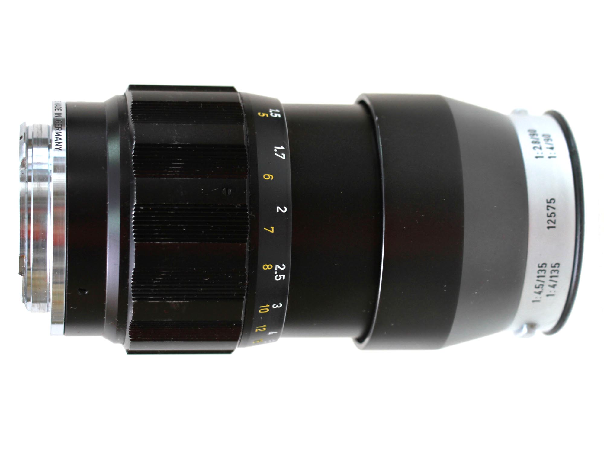 A VINTAGE LEICA TELEPHOTO LENS 135 MM PIC-2