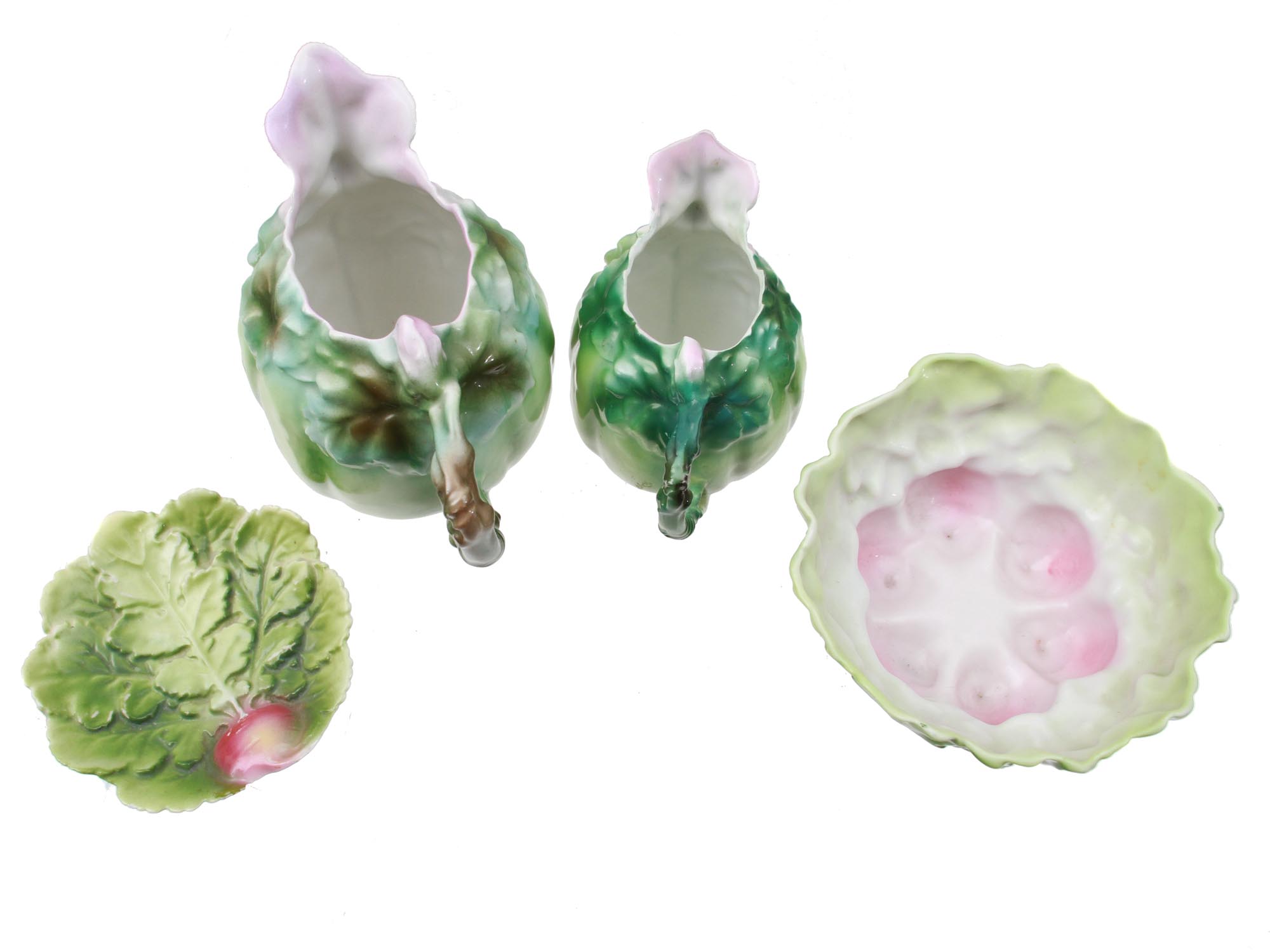 A ROYAL BAYREUTH PORCELAIN SET OF FOUR PIECES PIC-1