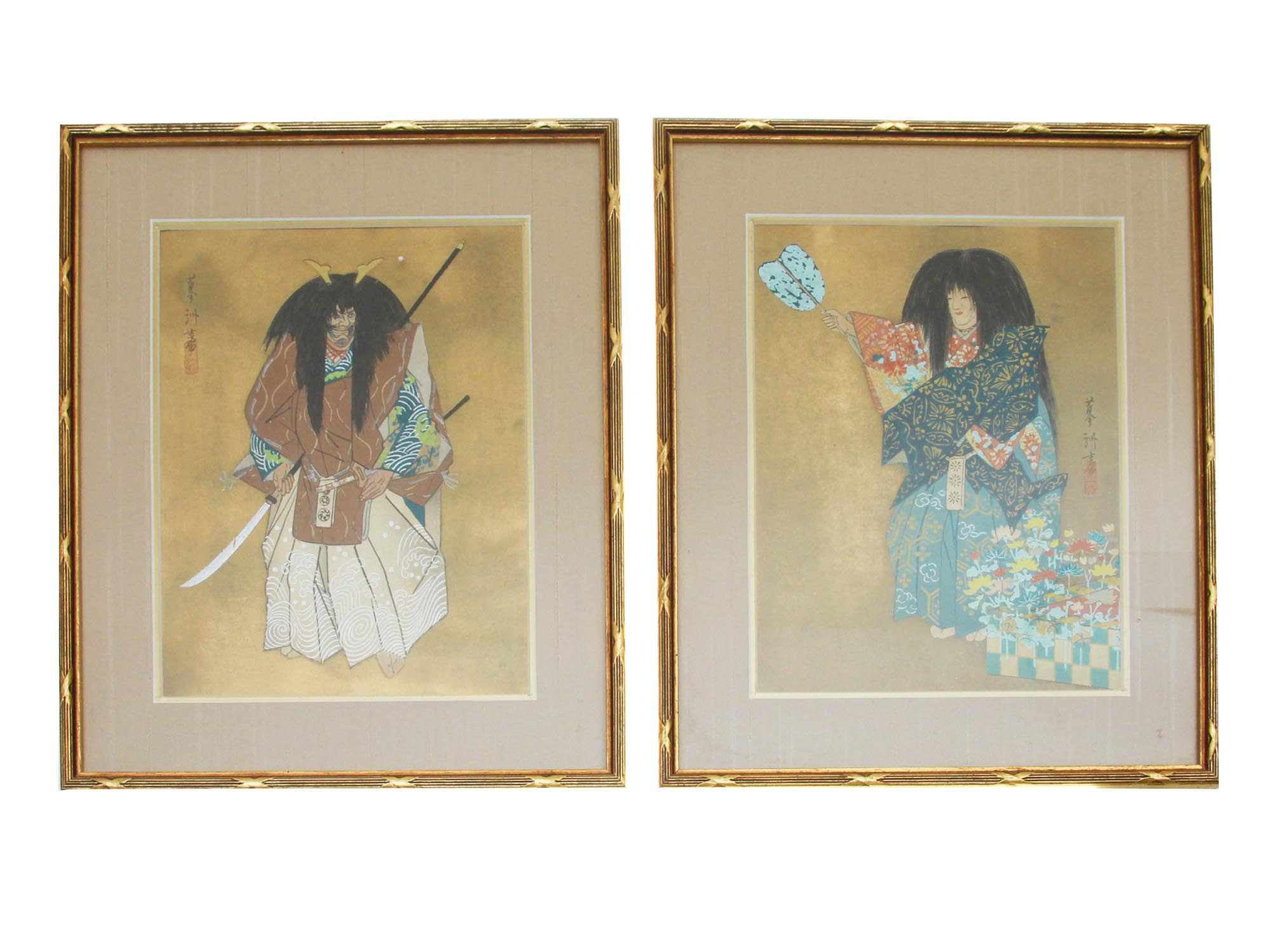 A PAIR OF JAPANESE PRINTS BY RYOSHU, C. 1940 PIC-0