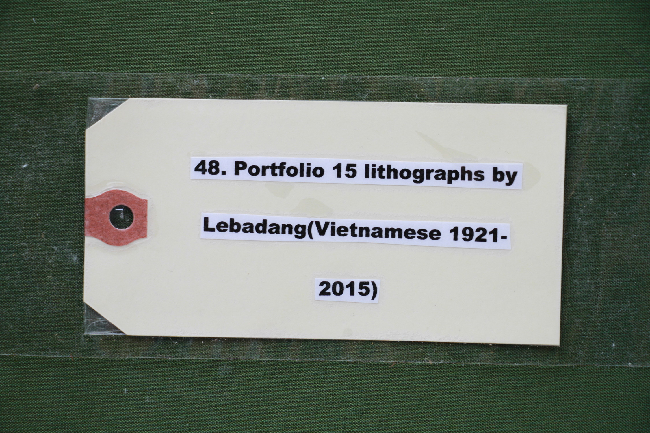 PORTFOLIO OF FIFTEEN LITHOGRAPHS BY HOI LEBADANG PIC-2