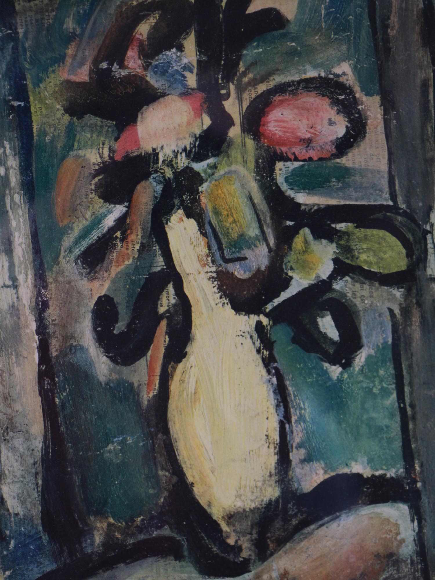 FRENCH LITHOGRAPH VASE FLOWERS BY GEORGES ROUAULT PIC-4