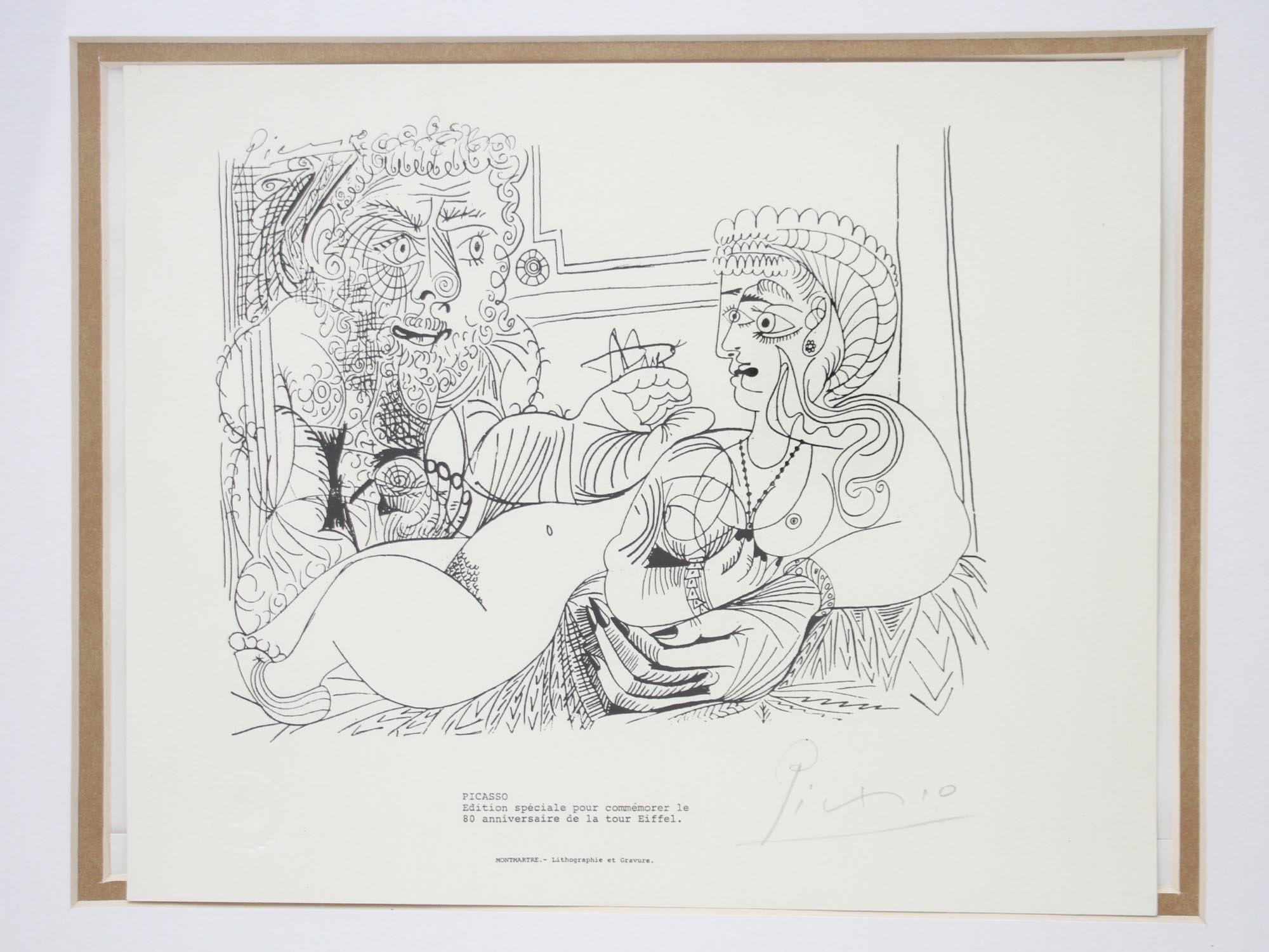 AFTER PICASSO FRENCH LITHOGRAPH SPECIAL EDITION PIC-1