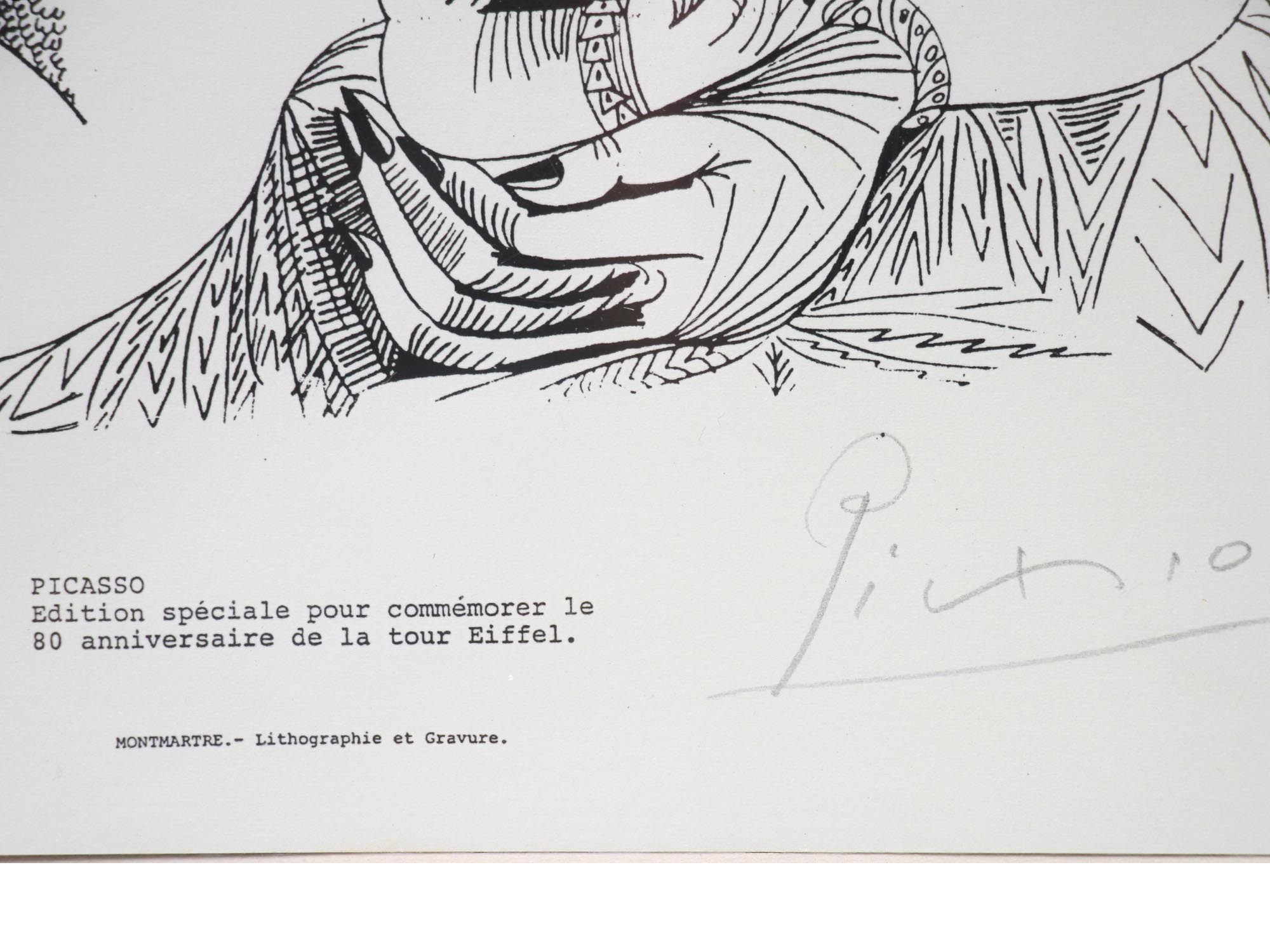 AFTER PICASSO FRENCH LITHOGRAPH SPECIAL EDITION PIC-4