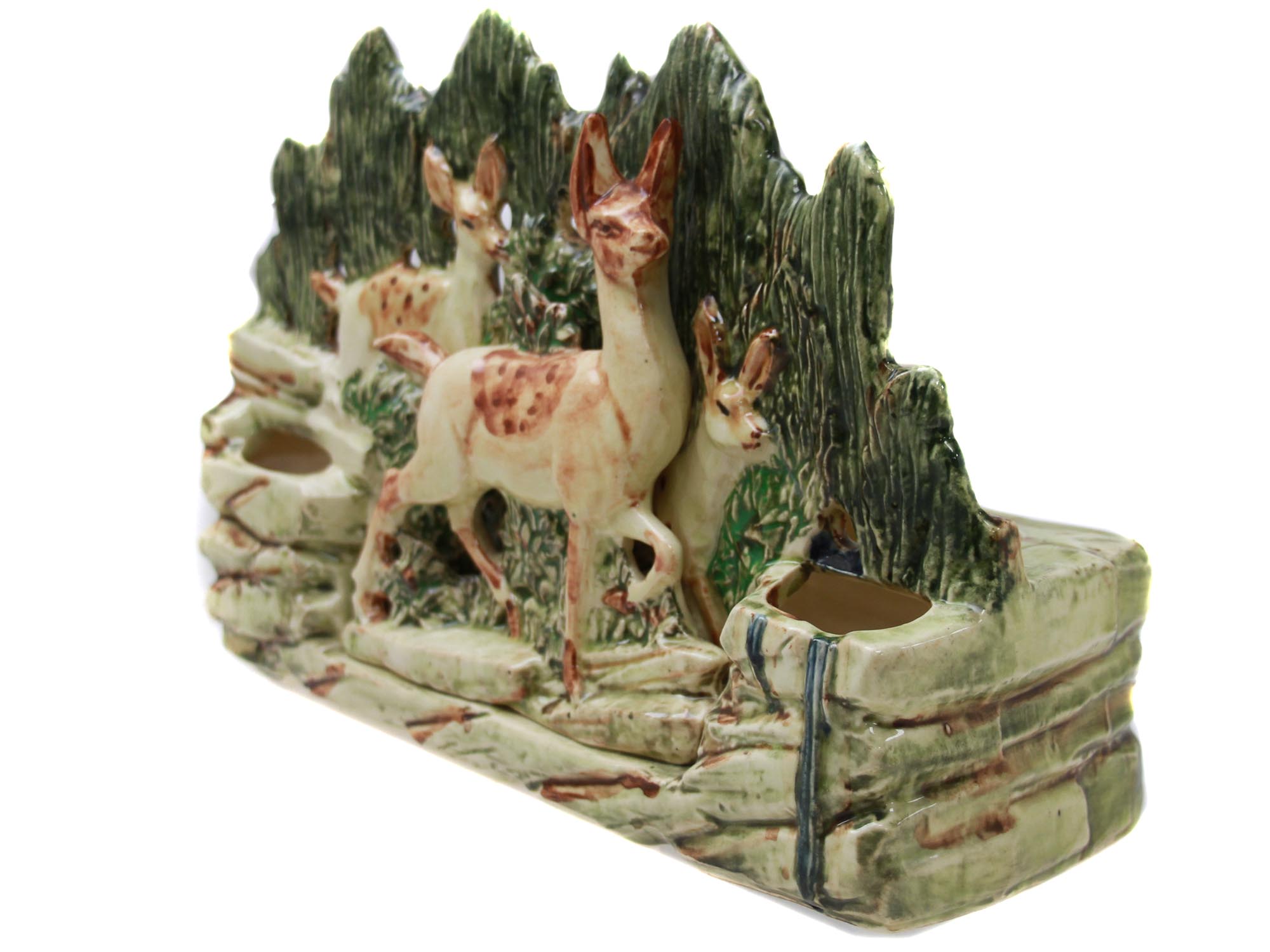 A VINTAGE AMERICAN MCCOY CERAMIC PLANTER PIC-4