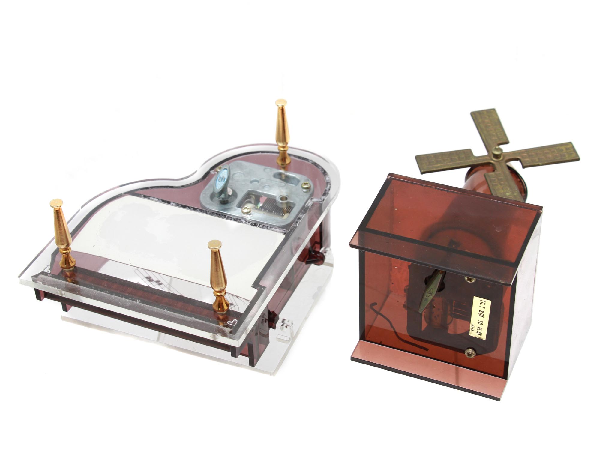 A LOT OF THREE VINTAGE MUSIC BOXES PIC-7