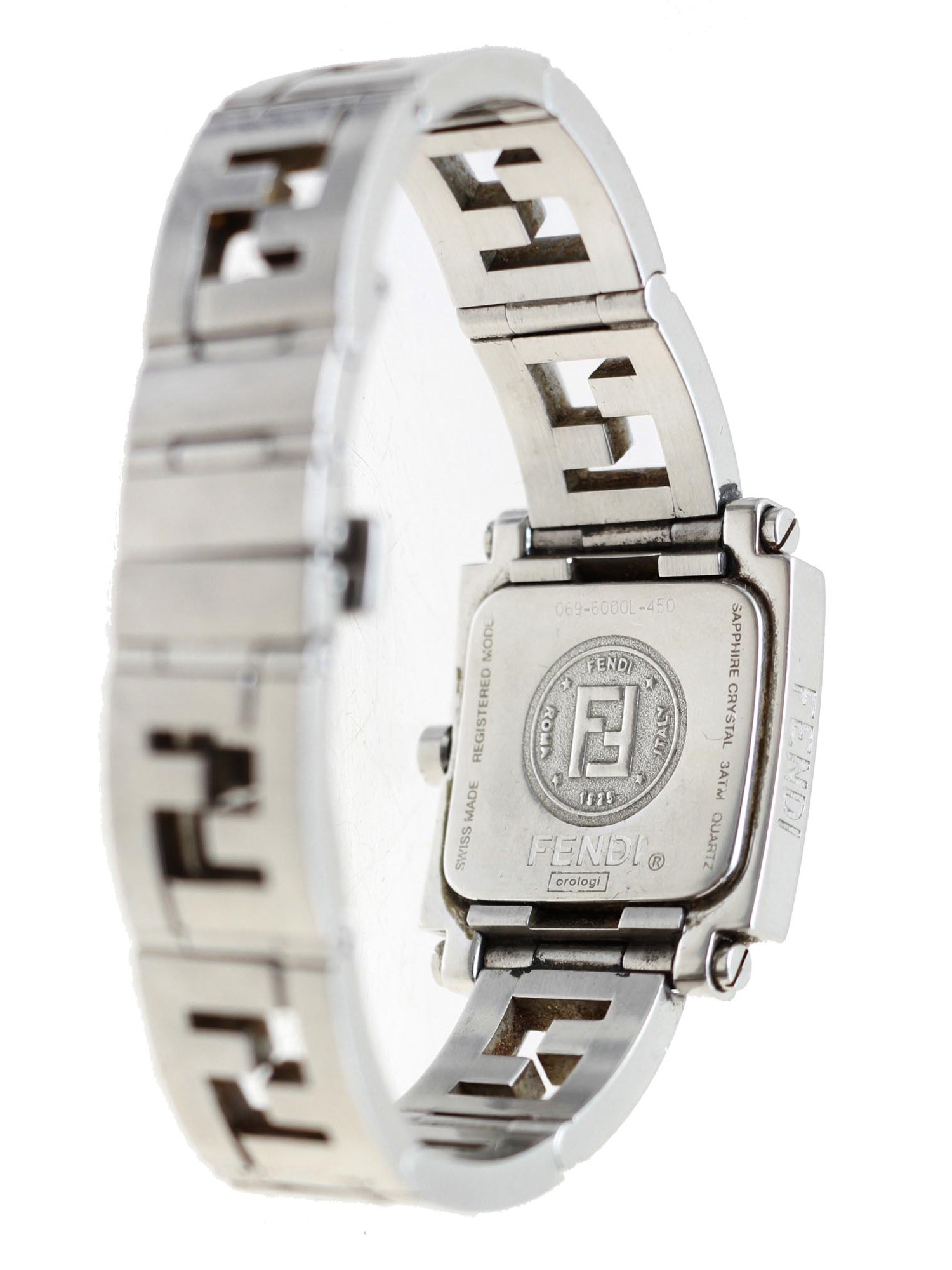 Lot 385 | VINTAGE FENDI OROLOGI SAPPHIRE CRYSTAL WRISTWATCH Lot 385 | VINTAGE FENDI OROLOGI SAPPHIRE CRYSTAL WRISTWATCH