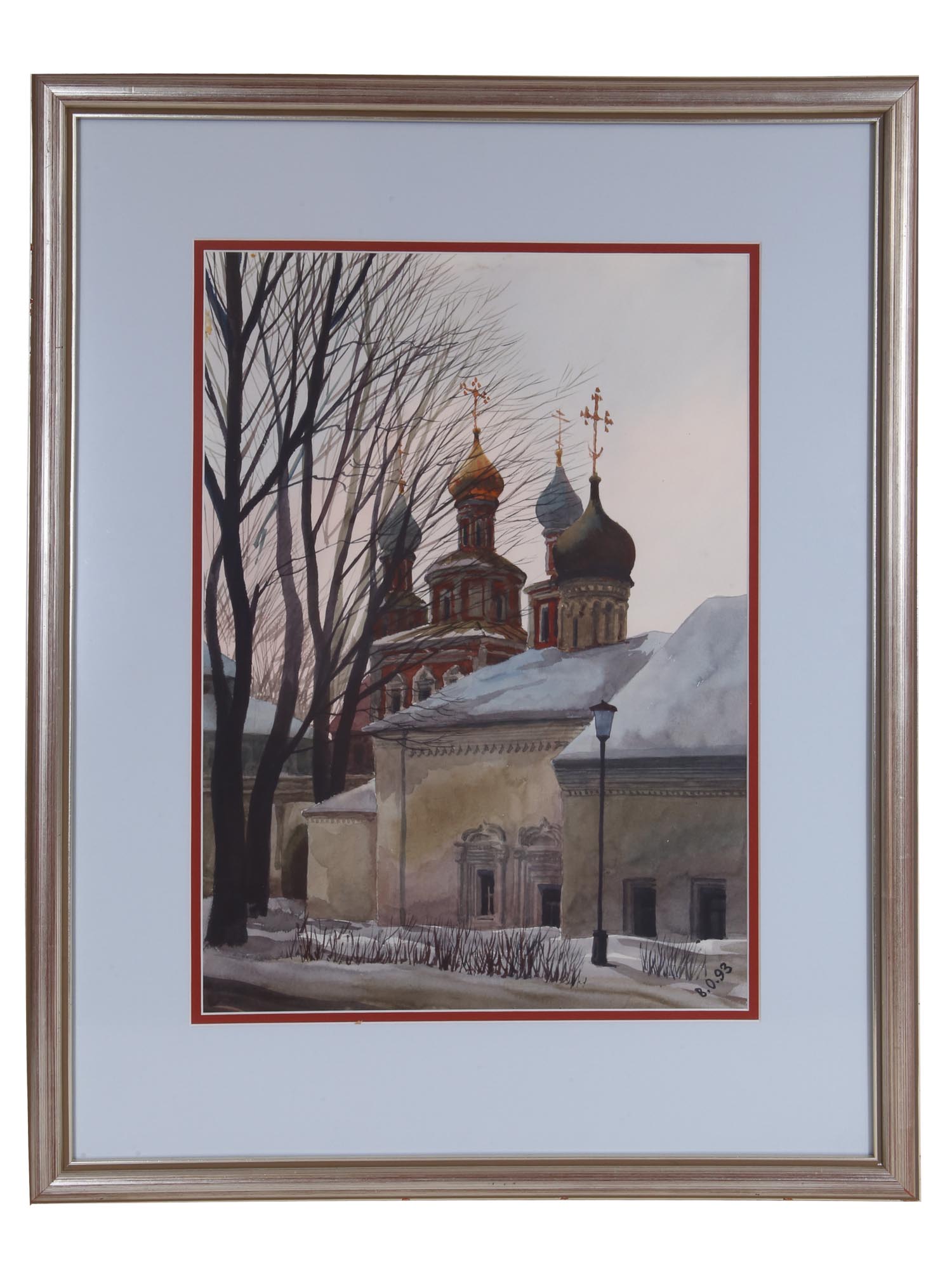 RUSSIAN WATERCOLOR PAINTING BY VYACHESLAV ORELSKY PIC-0