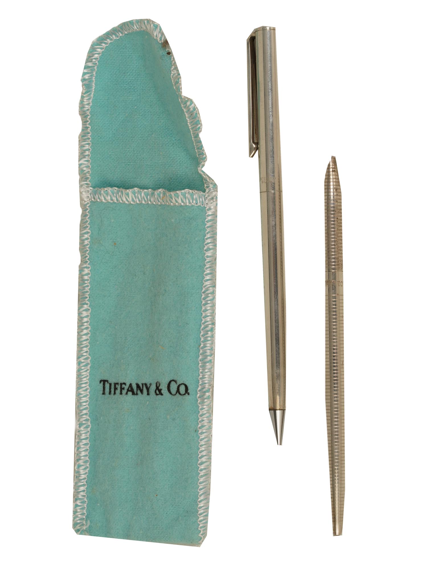 A TIFFANY & CO SET OF PEN AND MECHANICAL PENCIL PIC-0