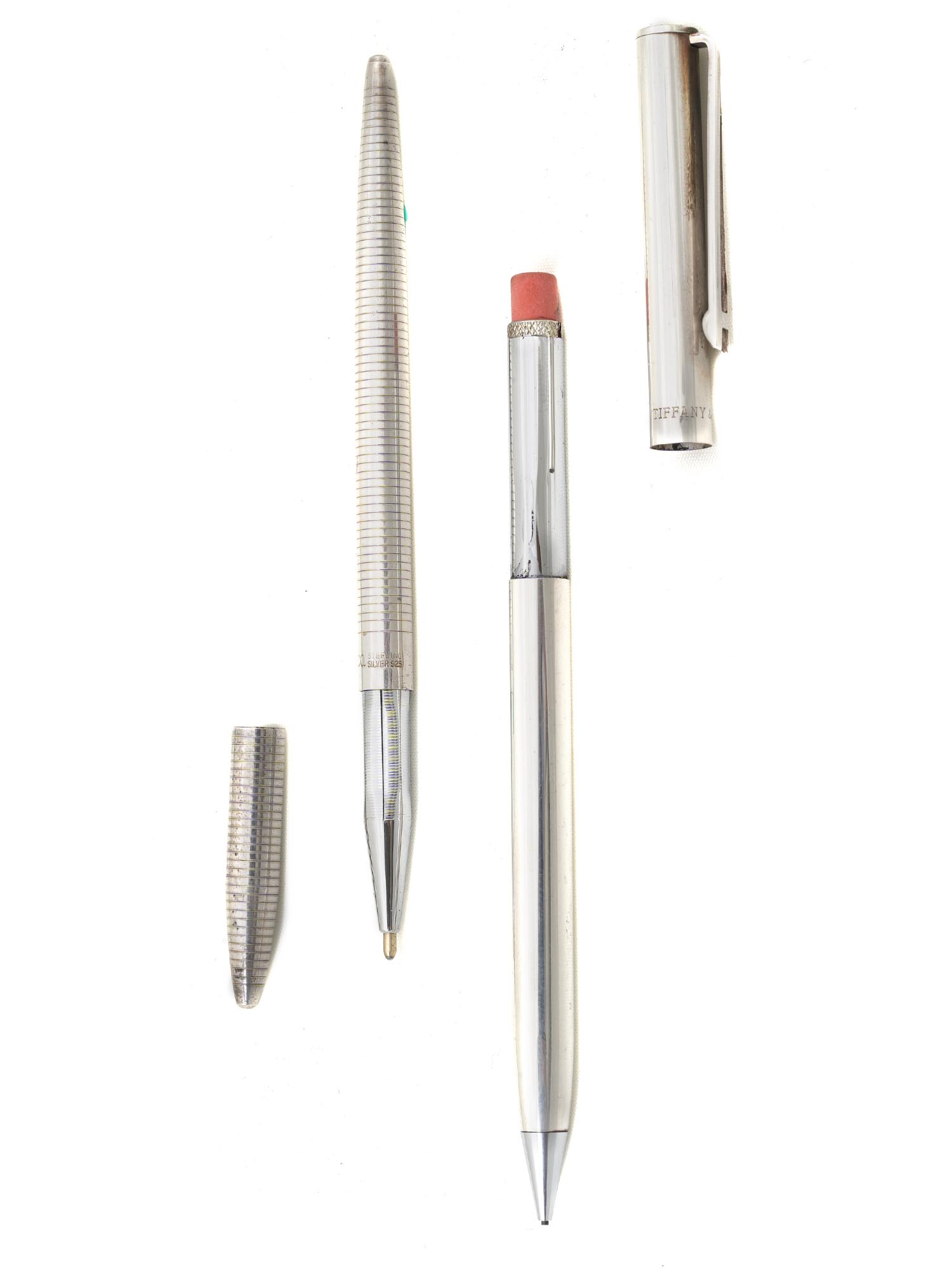 A TIFFANY & CO SET OF PEN AND MECHANICAL PENCIL PIC-1