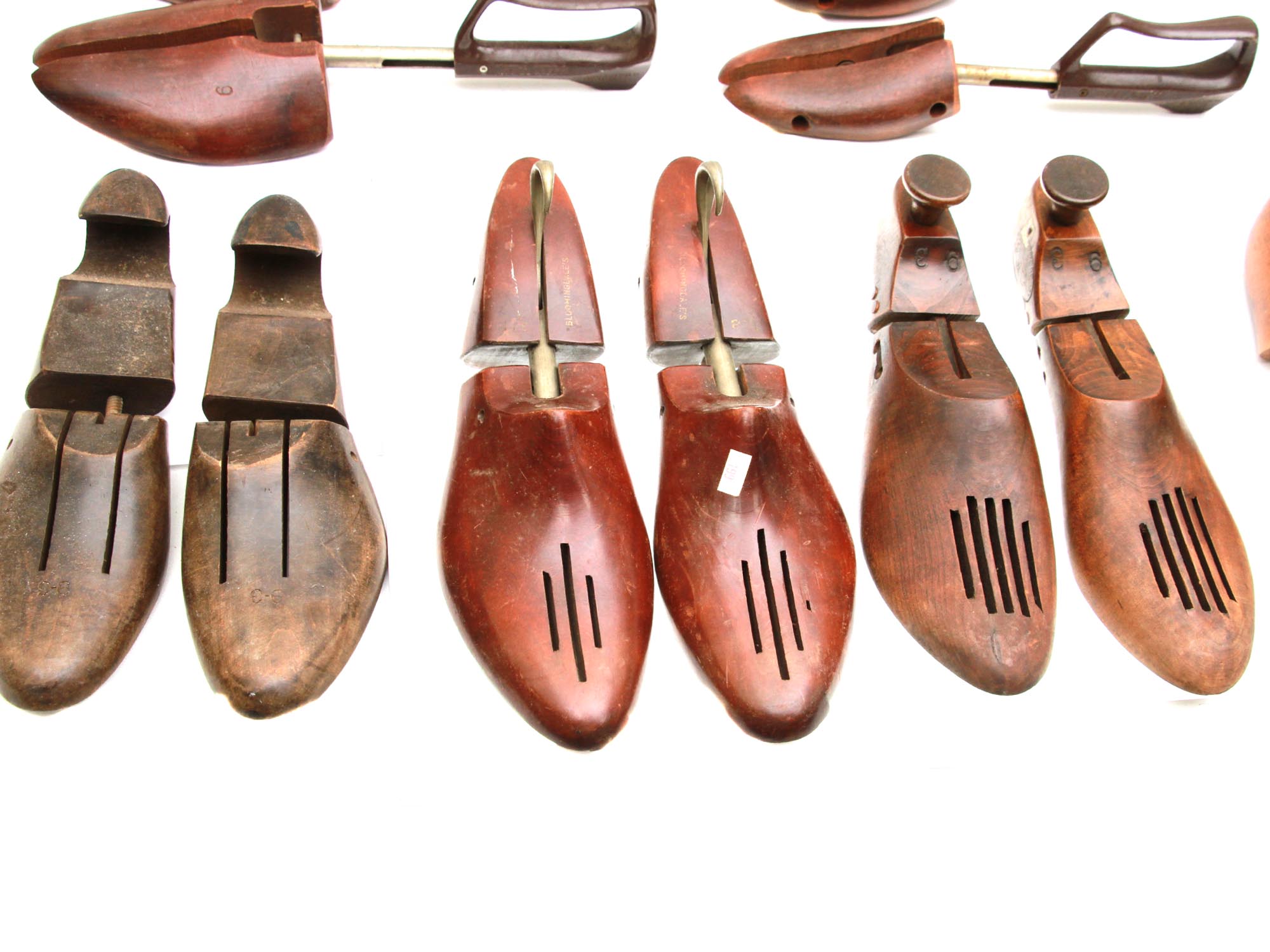 A COLLECTION OF VINTAGE WOODEN SHOE TREES WEBER PIC-1