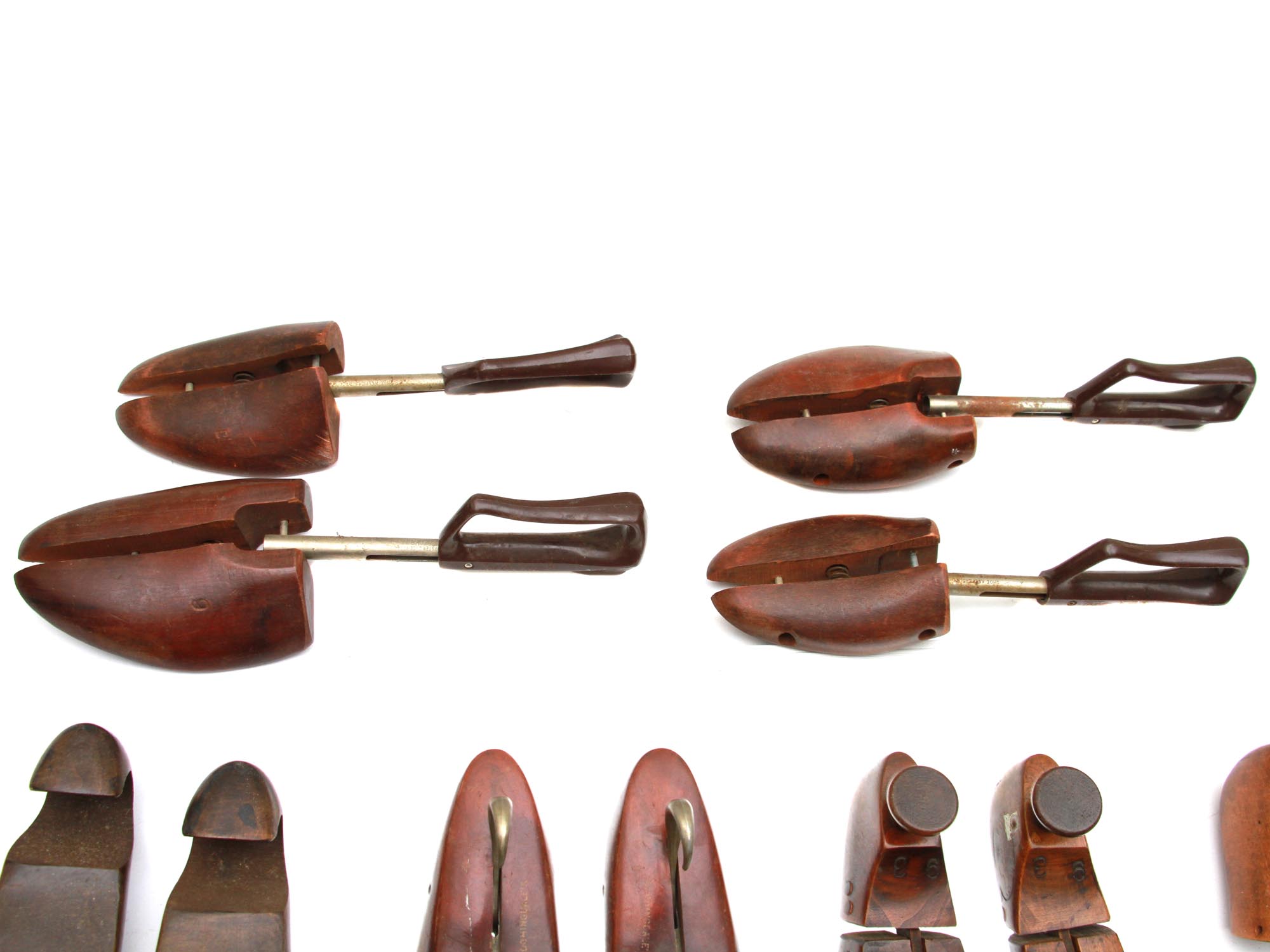 A COLLECTION OF VINTAGE WOODEN SHOE TREES WEBER PIC-2