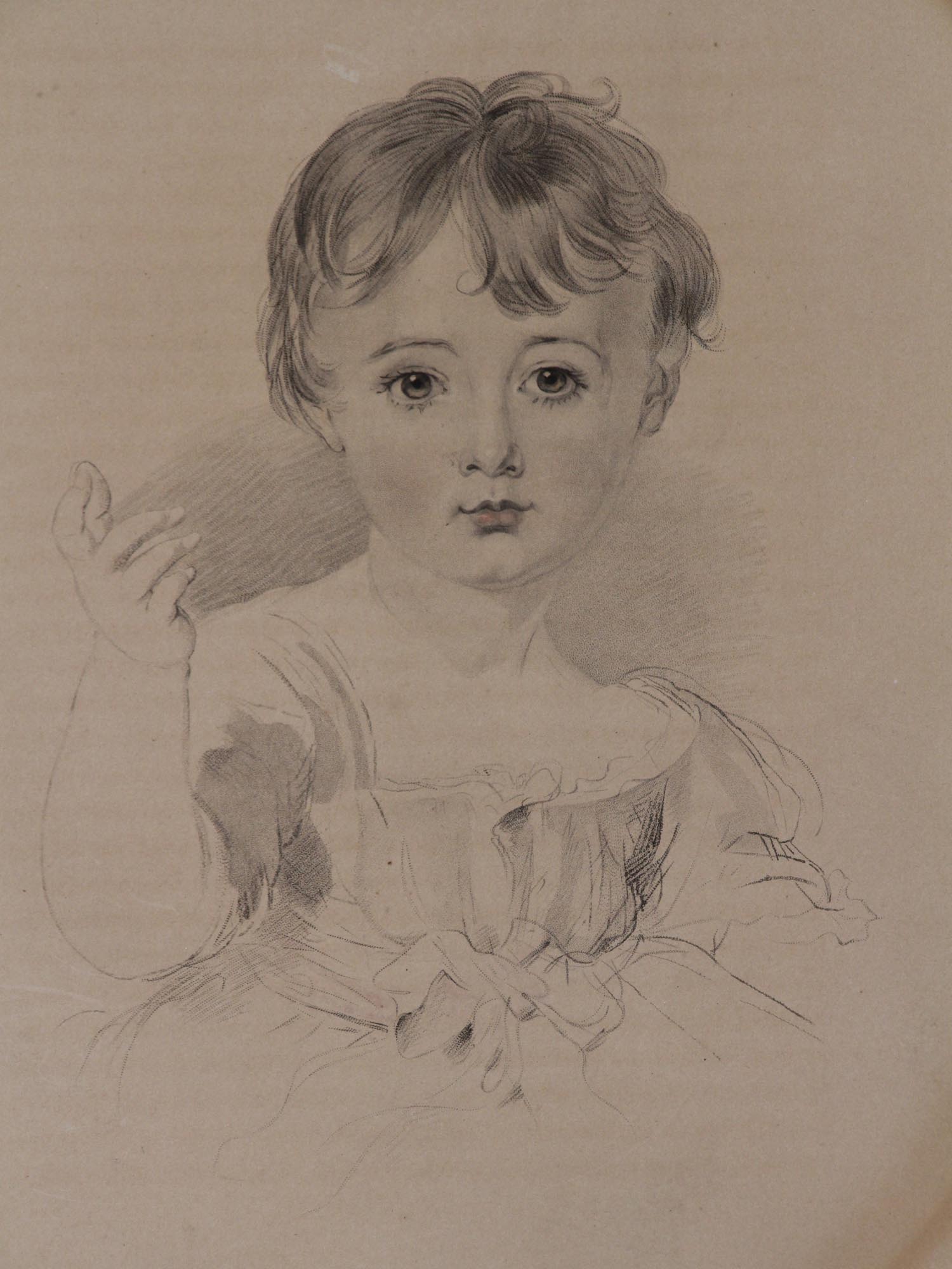 AFTER SIR THOMAS LAWRENCE ENGLISH ENGRAVINGS BABY PIC-2