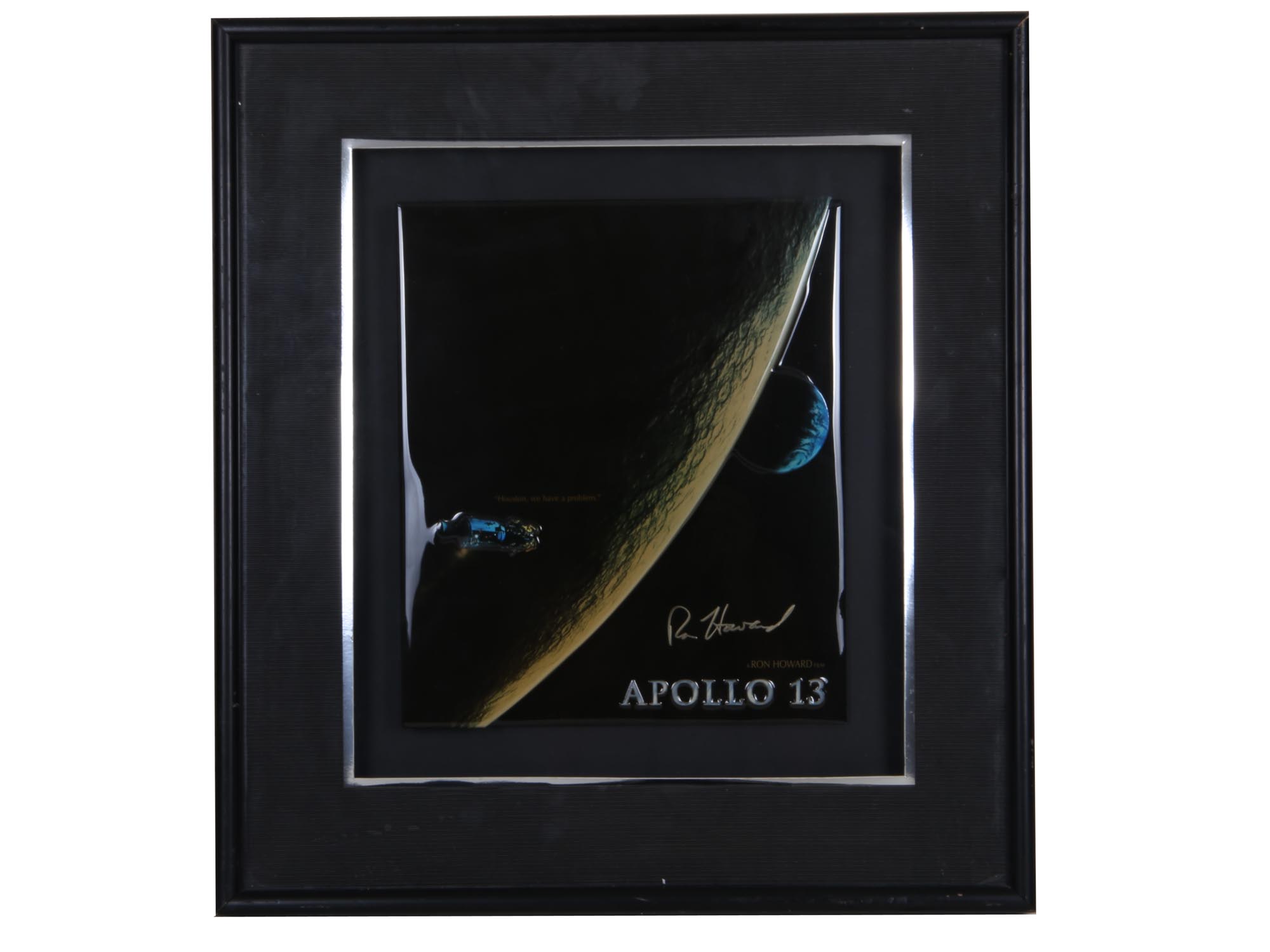 APOLLO 13 MOVIE POSTER SIGNED BY RON HOWARD PIC-0