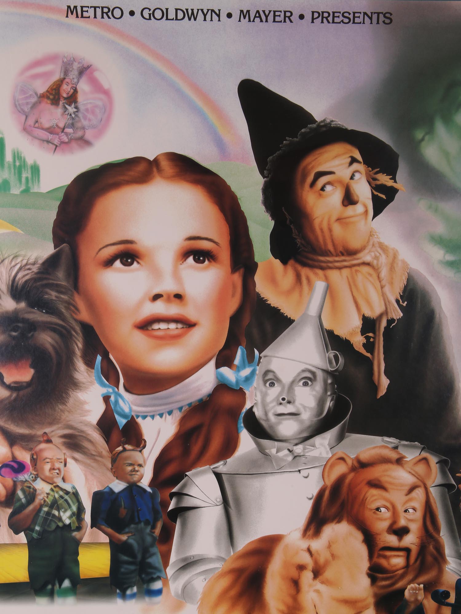 WIZARD OF OZ MOVIE POSTER LIMITED EDITION SIGNED PIC-1