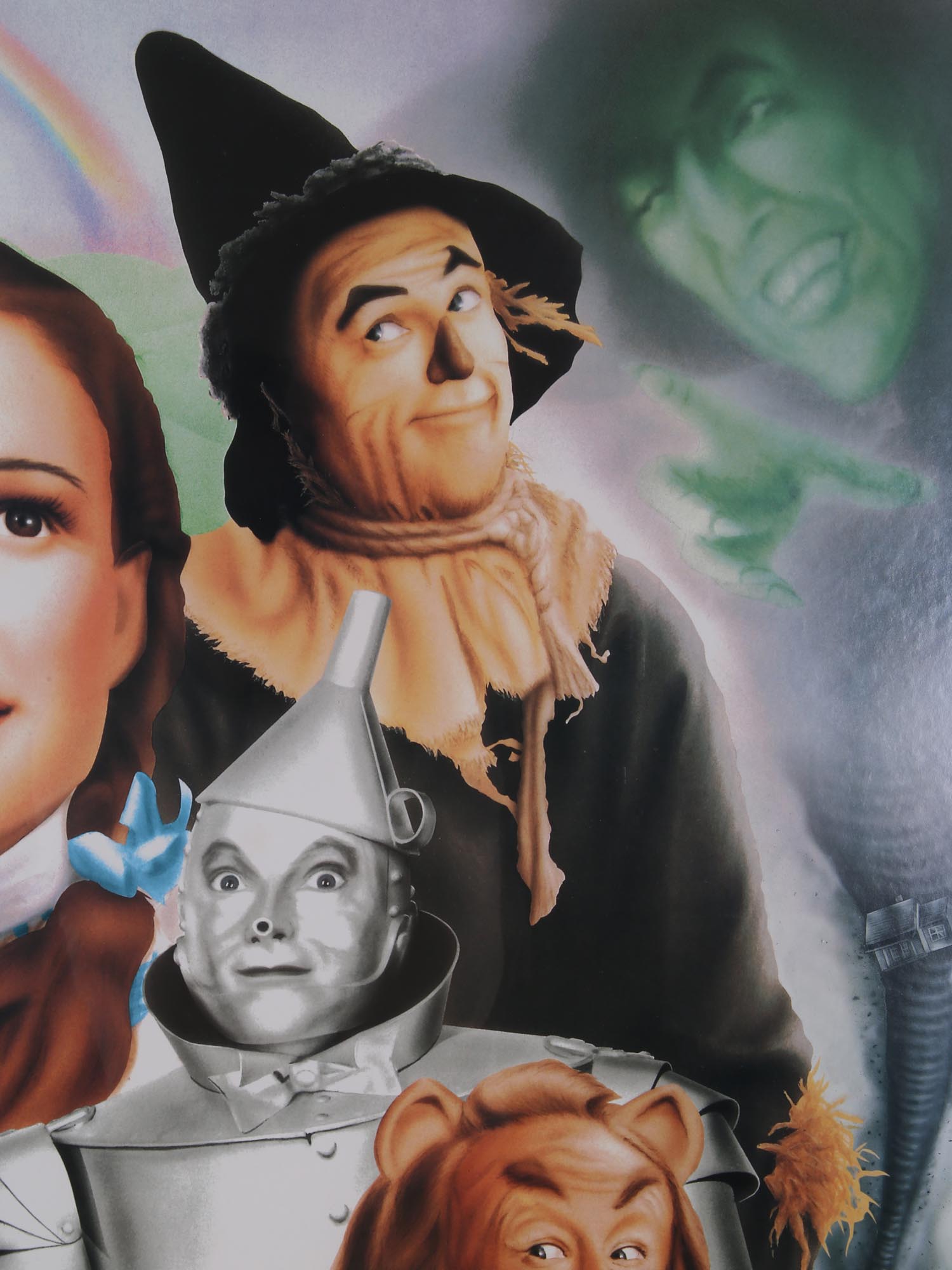 WIZARD OF OZ MOVIE POSTER LIMITED EDITION SIGNED PIC-3