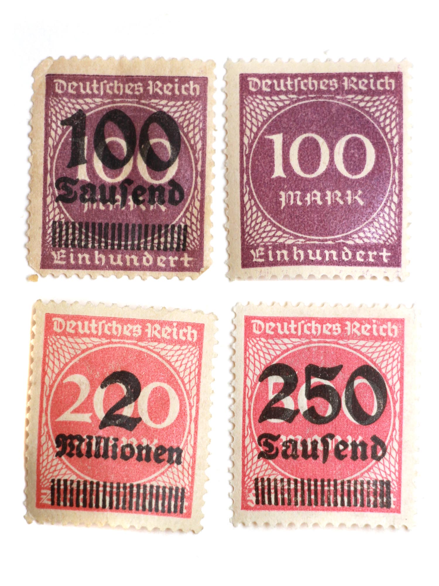 A SET OF VINTAGE GERMAN WEIMAR REPUBLIC STAMPS PIC-3