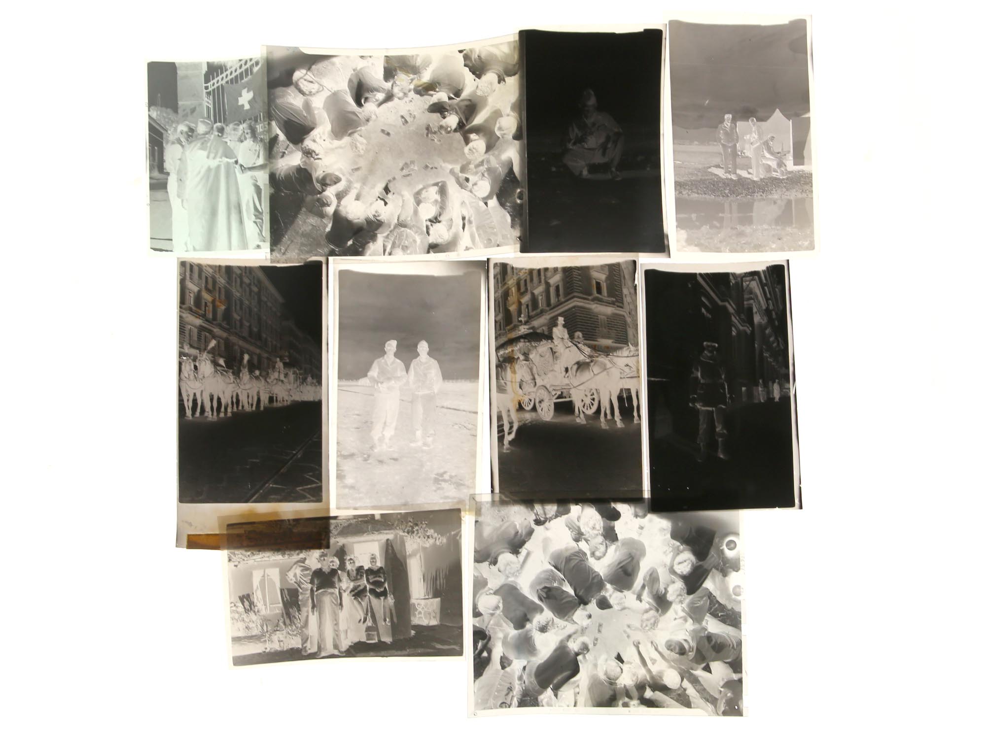 LARGE COLLECTION OF WWII ORIGINAL PHOTOS AND DOCS PIC-2