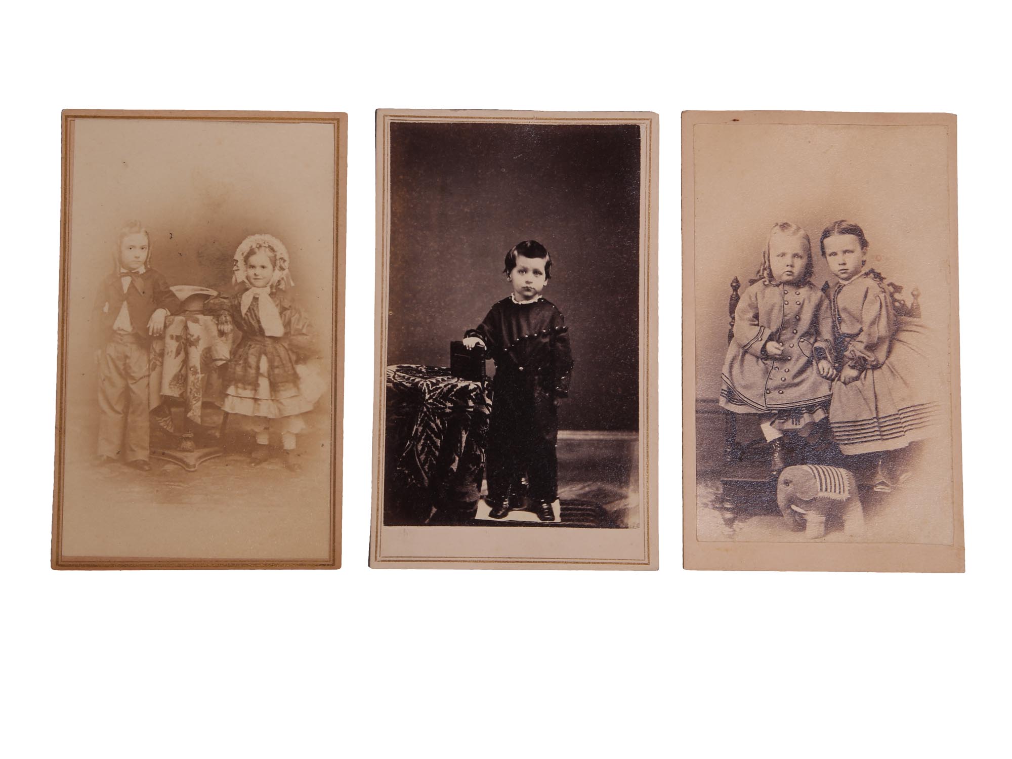 ANTIQUE WOMEN AND KIDS CALOTYPE PHOTO PORTRAITS PIC-3