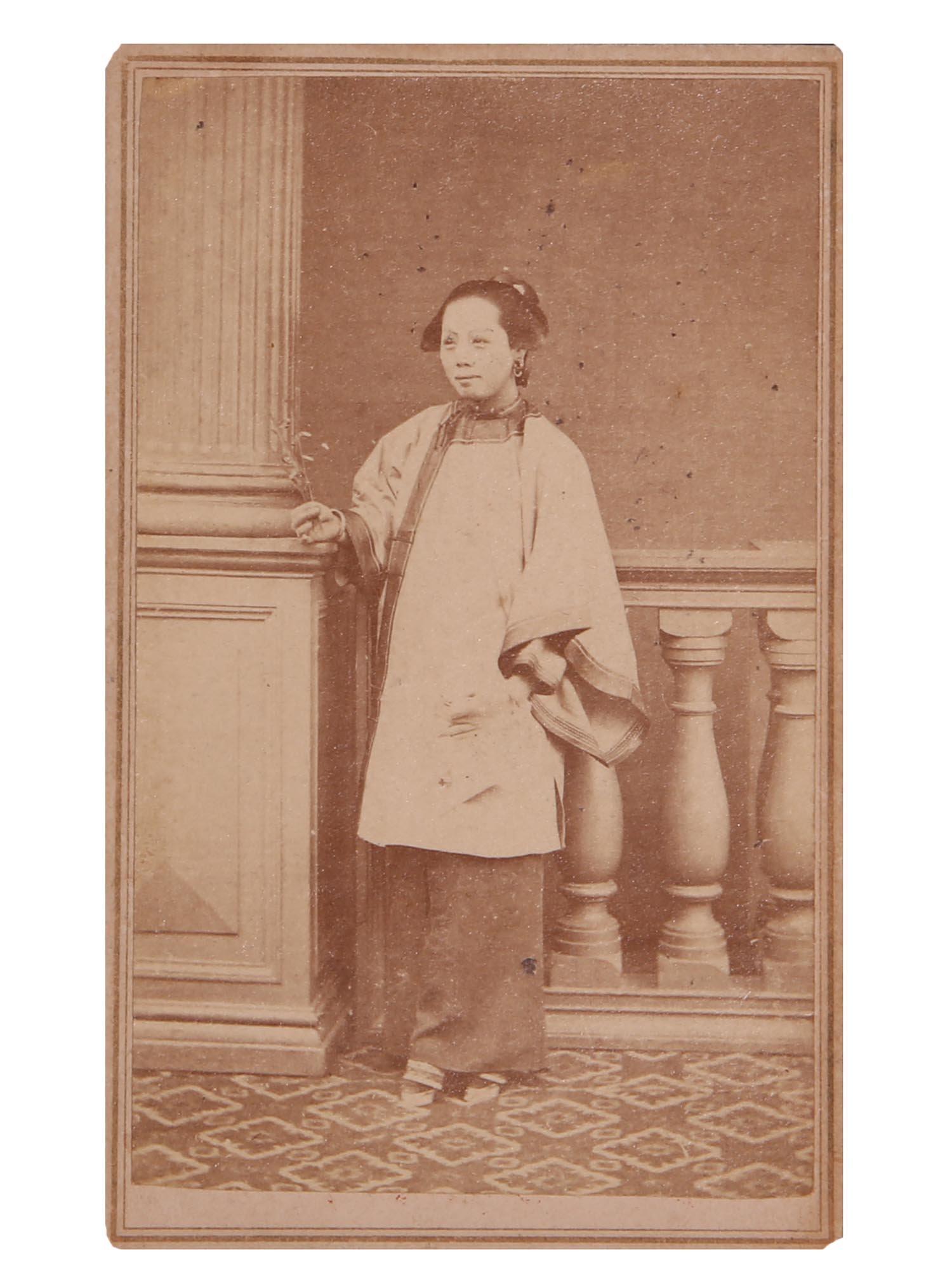 A SET OF RARE ANTIQUE 1880S JAPANESE PHOTOS PIC-2