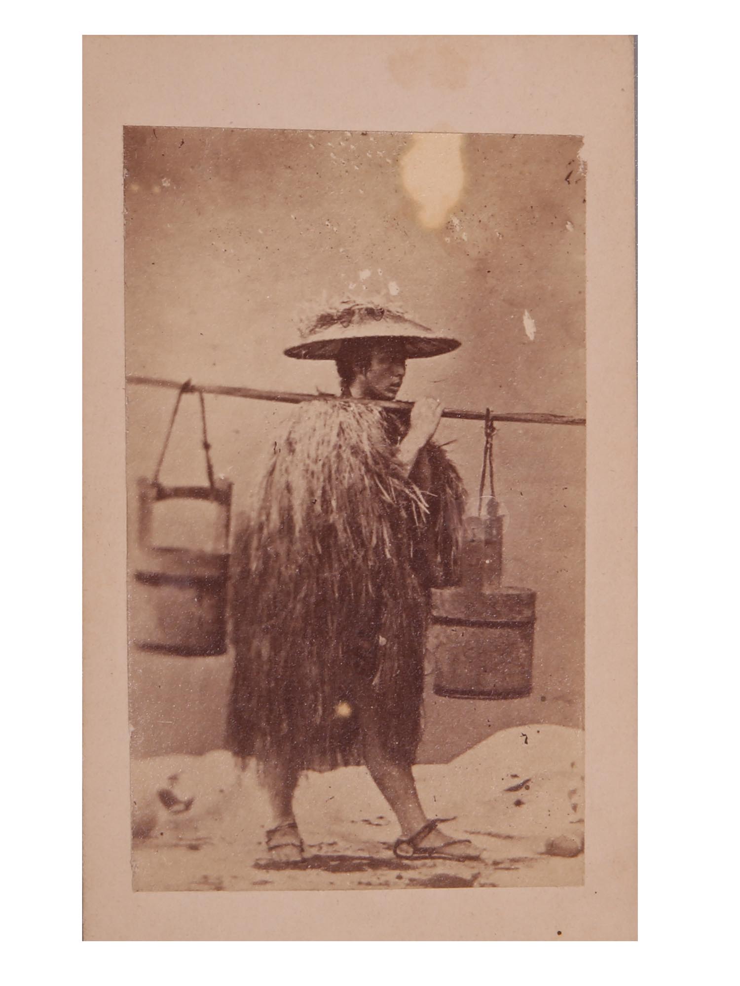 A SET OF RARE ANTIQUE 1880S JAPANESE PHOTOS PIC-3