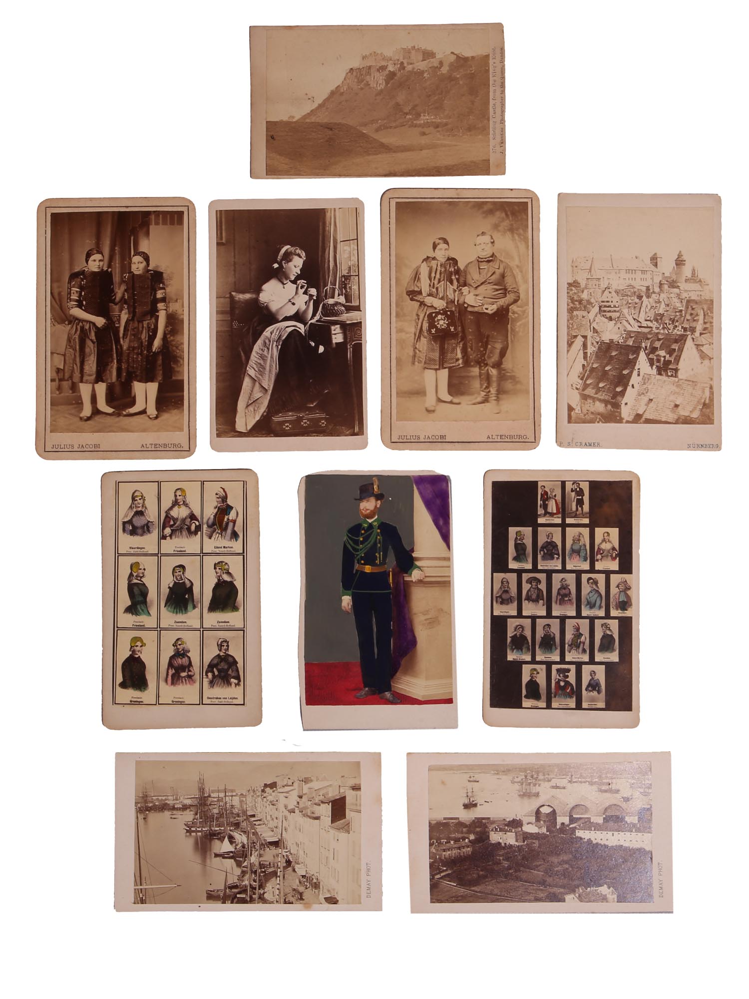 RARE ANTIQUE 1800S PHOTOGRAPHS AND PORTRAITS PIC-0