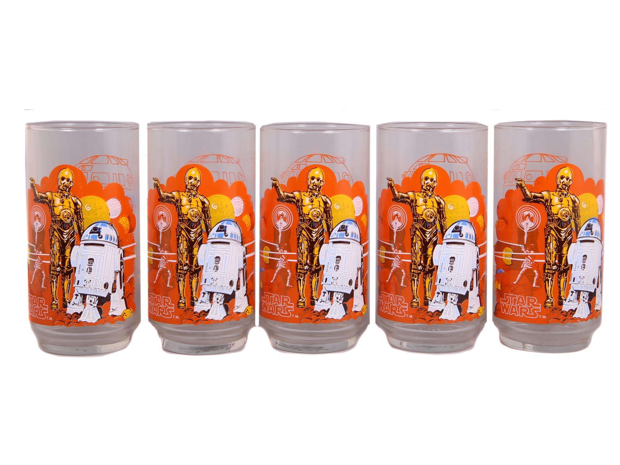 STAR WARS AND DUKE OF DOUBT GLASS SETS VINTAGE PIC-2