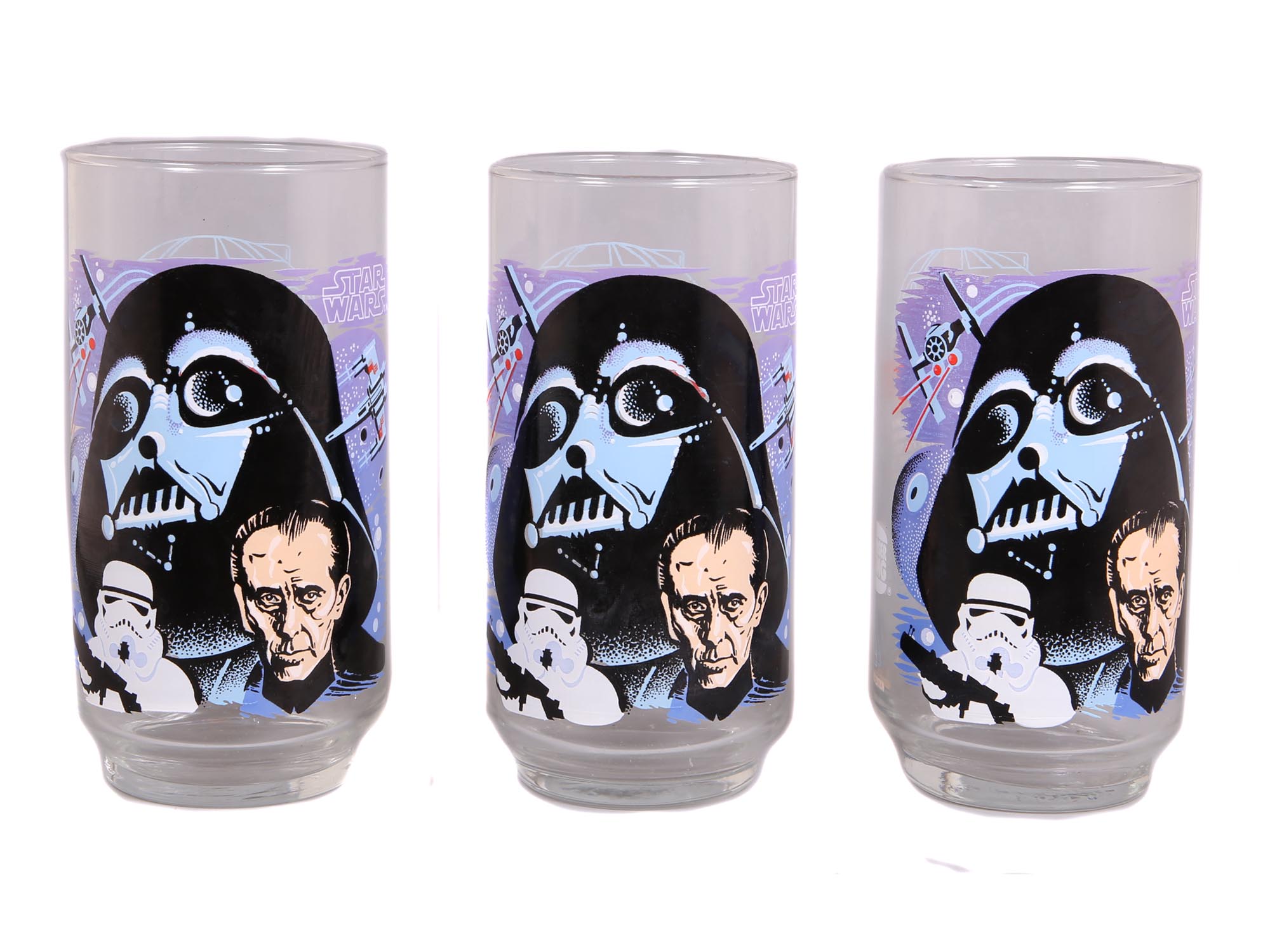 STAR WARS AND DUKE OF DOUBT GLASS SETS VINTAGE PIC-3