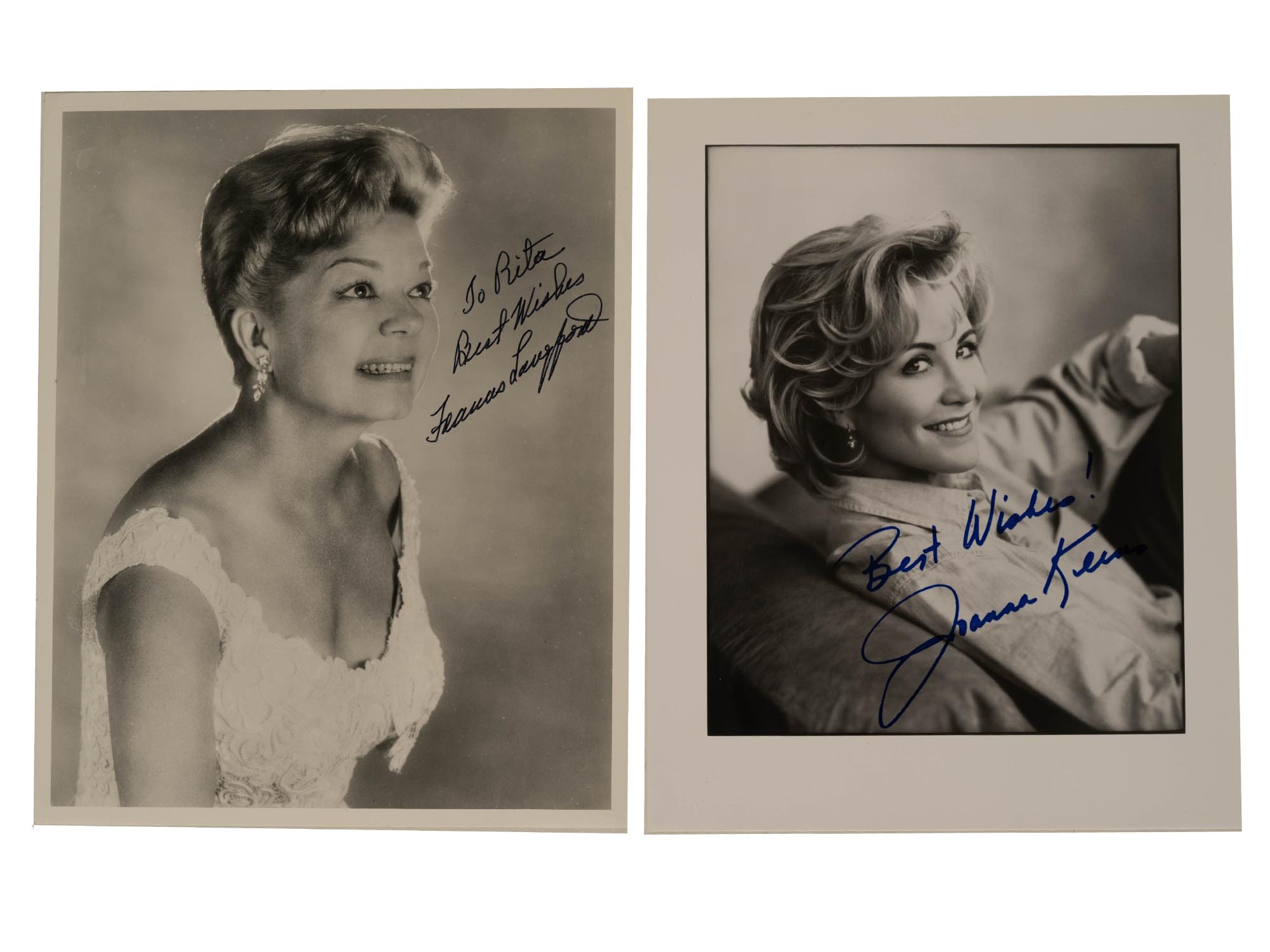 FIVE PHOTOS SIGNED BY AMERICAN CELEBRITIES ACTORS PIC-3