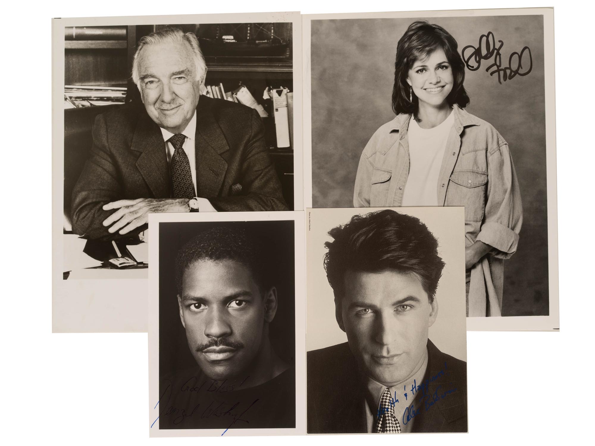 ALEC BALDWIN AND OTHER CELEBRITIES AUTOGRAPHS PIC-0