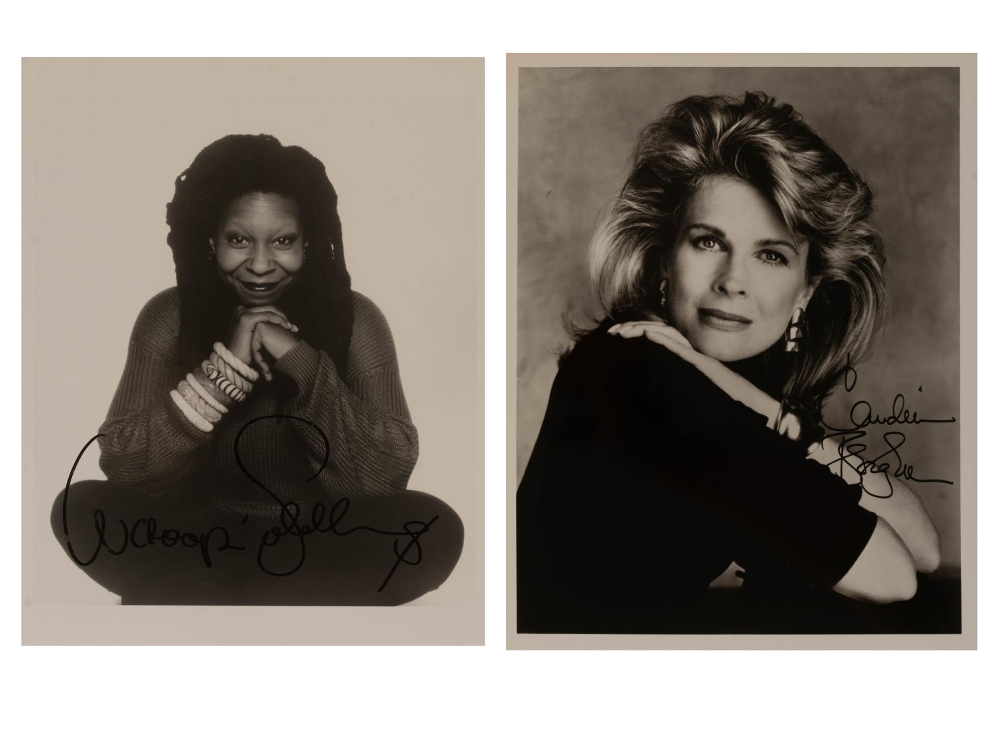 WHOOPI GOLDBERG AND OTHER ACTRESSES AUTOGRAPHS PIC-2