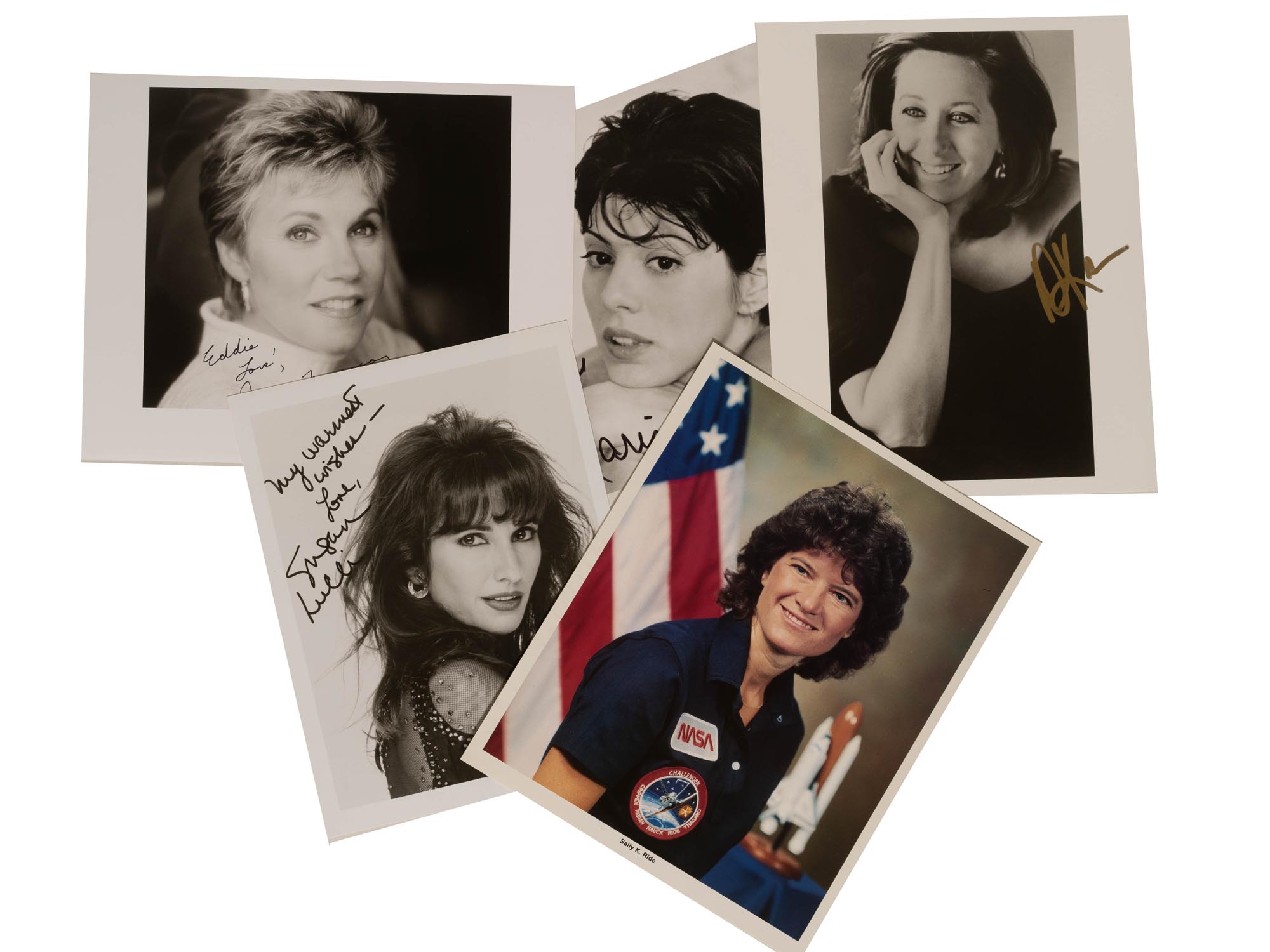 DONNA KARAN AND OTHER CELEBRITIES AUTOGRAPHS LOT PIC-0