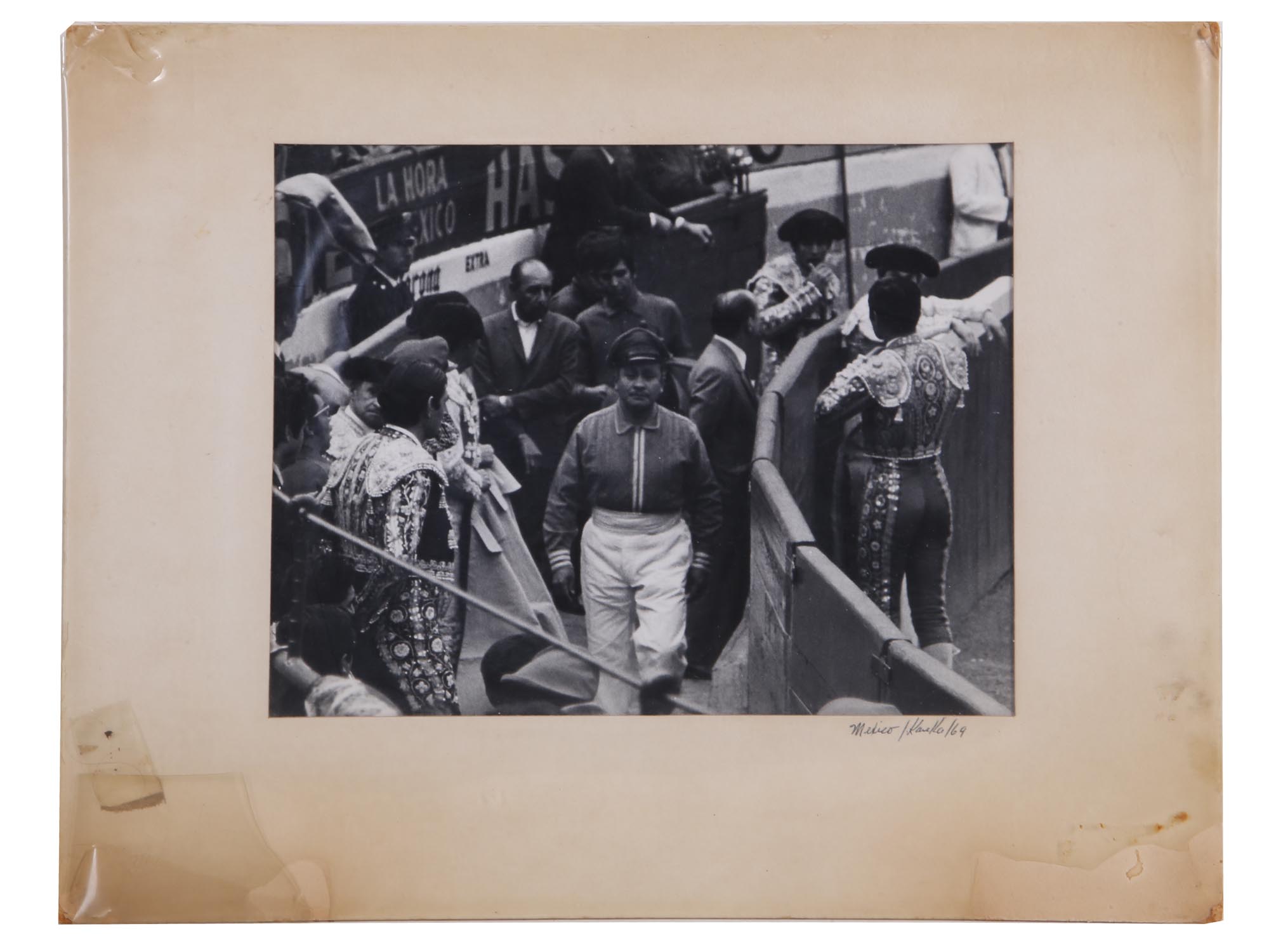 VINTAGE PHOTO MEXICAN MATADORS BY ROBERT KAREKA PIC-0