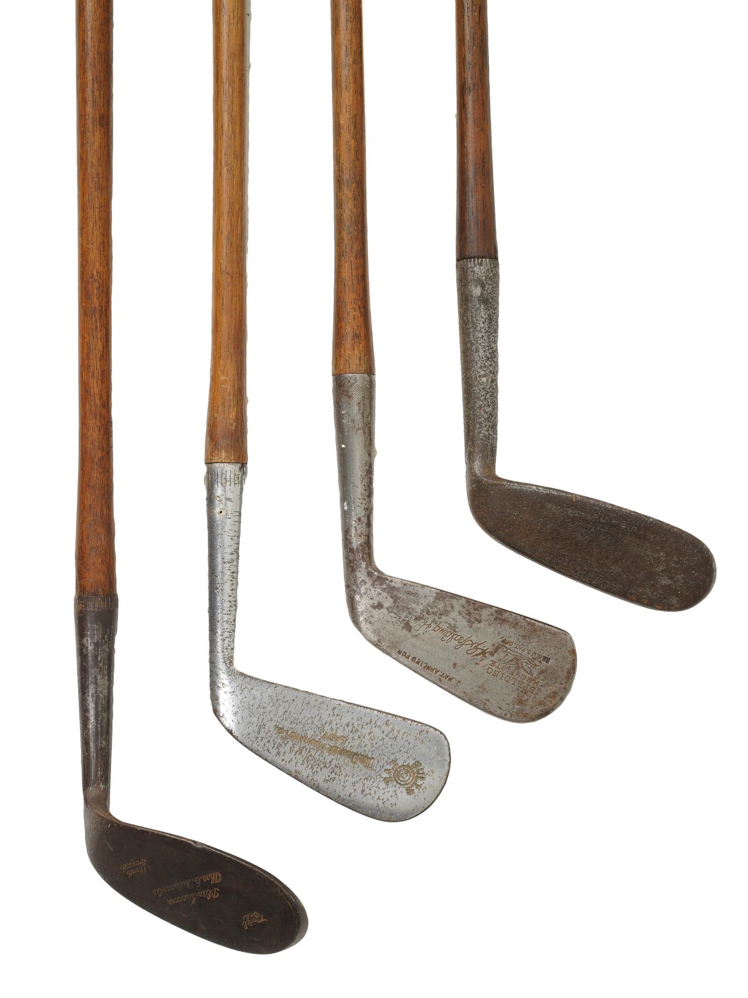 EIGHT VINTAGE GOLF CLUBS COLLECTION PIC-2