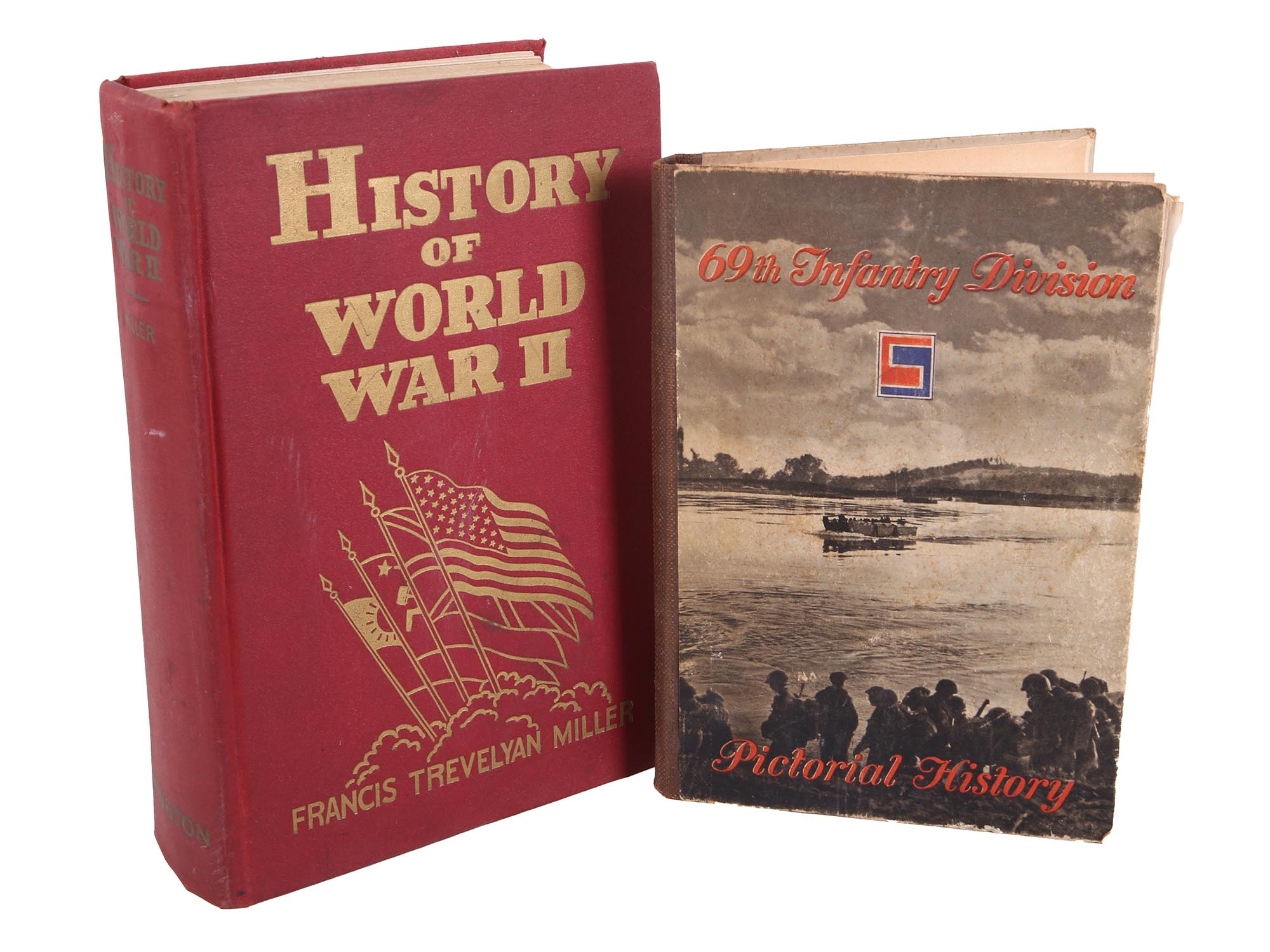 PAIR OF WWII AMERICAN MILITARY HISTORICAL BOOKS PIC-0