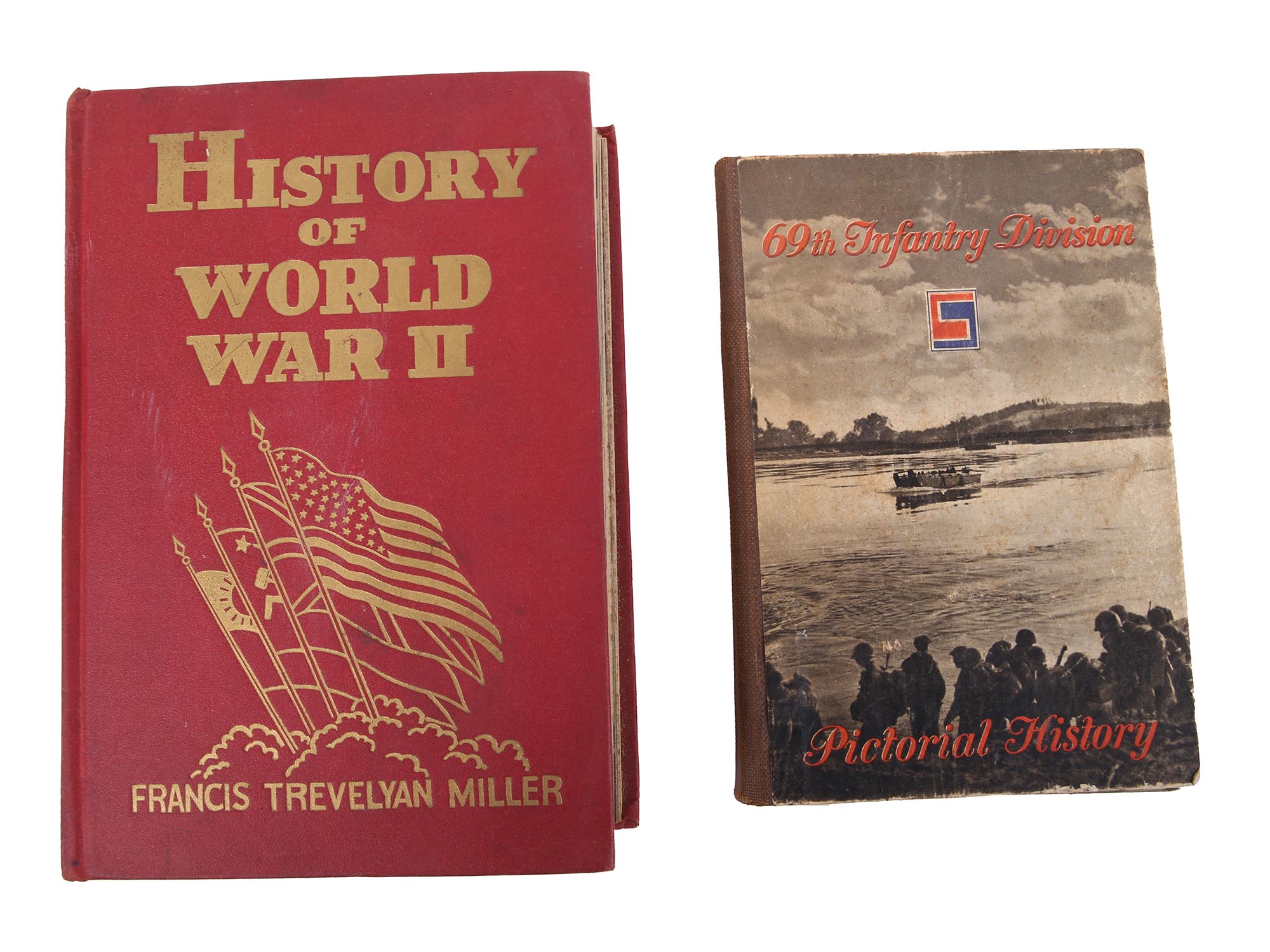 PAIR OF WWII AMERICAN MILITARY HISTORICAL BOOKS PIC-1