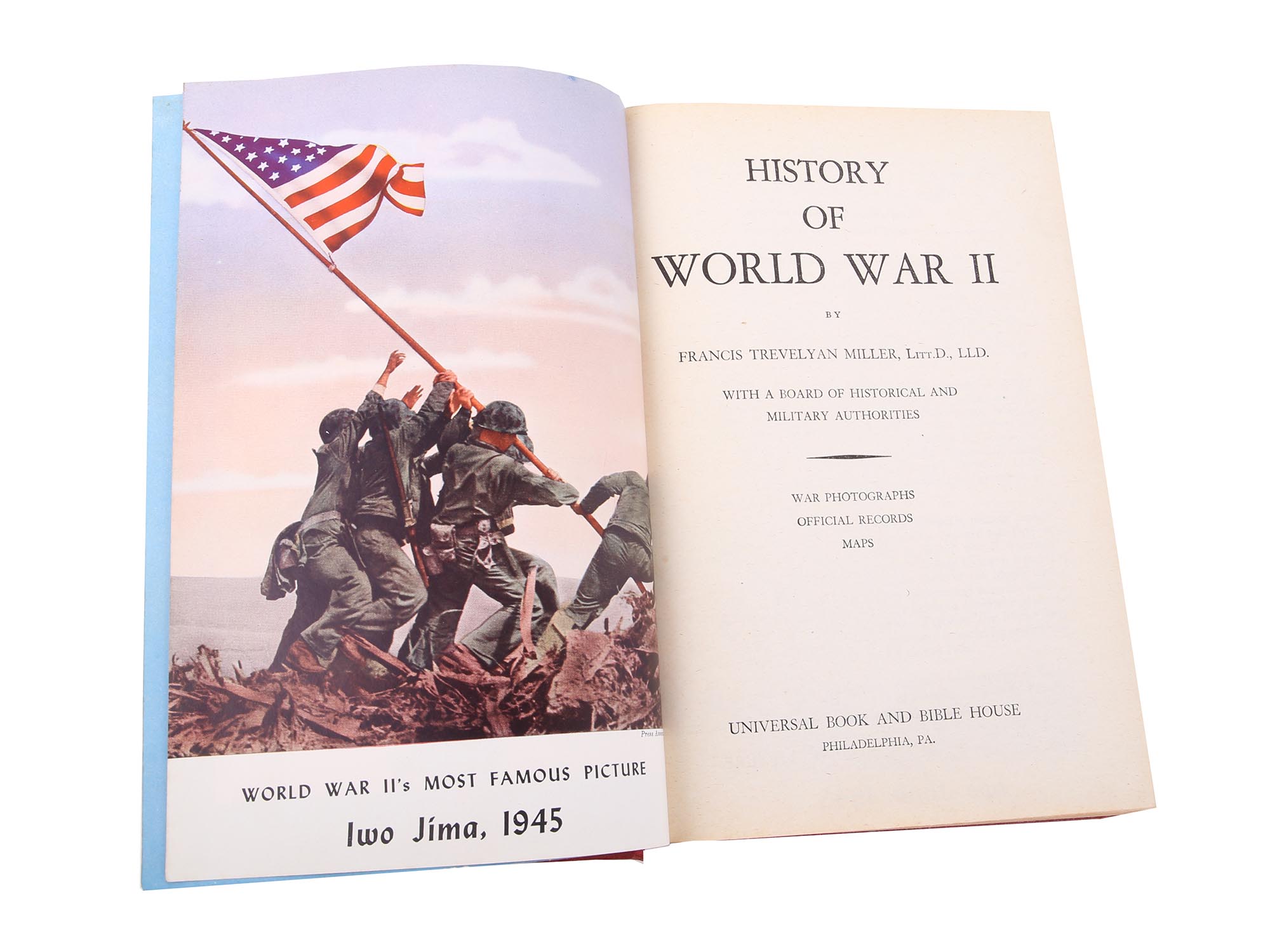 PAIR OF WWII AMERICAN MILITARY HISTORICAL BOOKS PIC-3