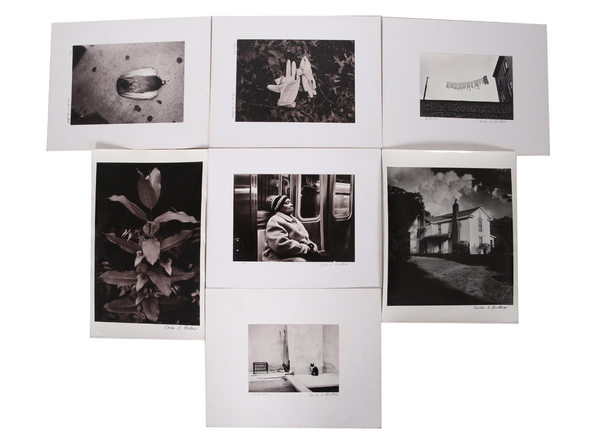 SEVEN ANALOGUE PHOTOS BY ARTIST CARLOS GUSTAVO PIC-0