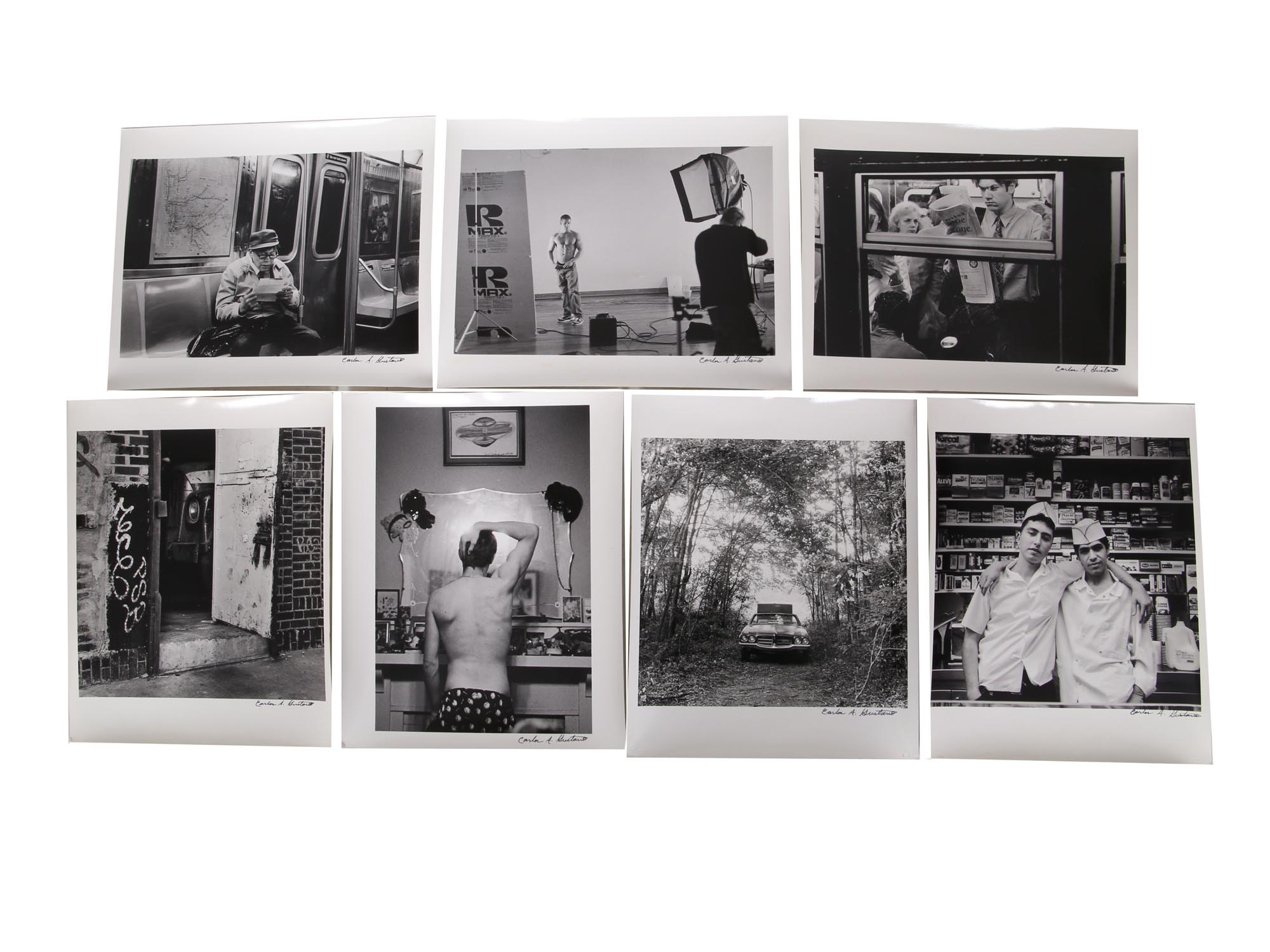 SEVEN ANALOGUE PHOTOS BY NYC ARTIST CARLOS GUSTAVO PIC-0