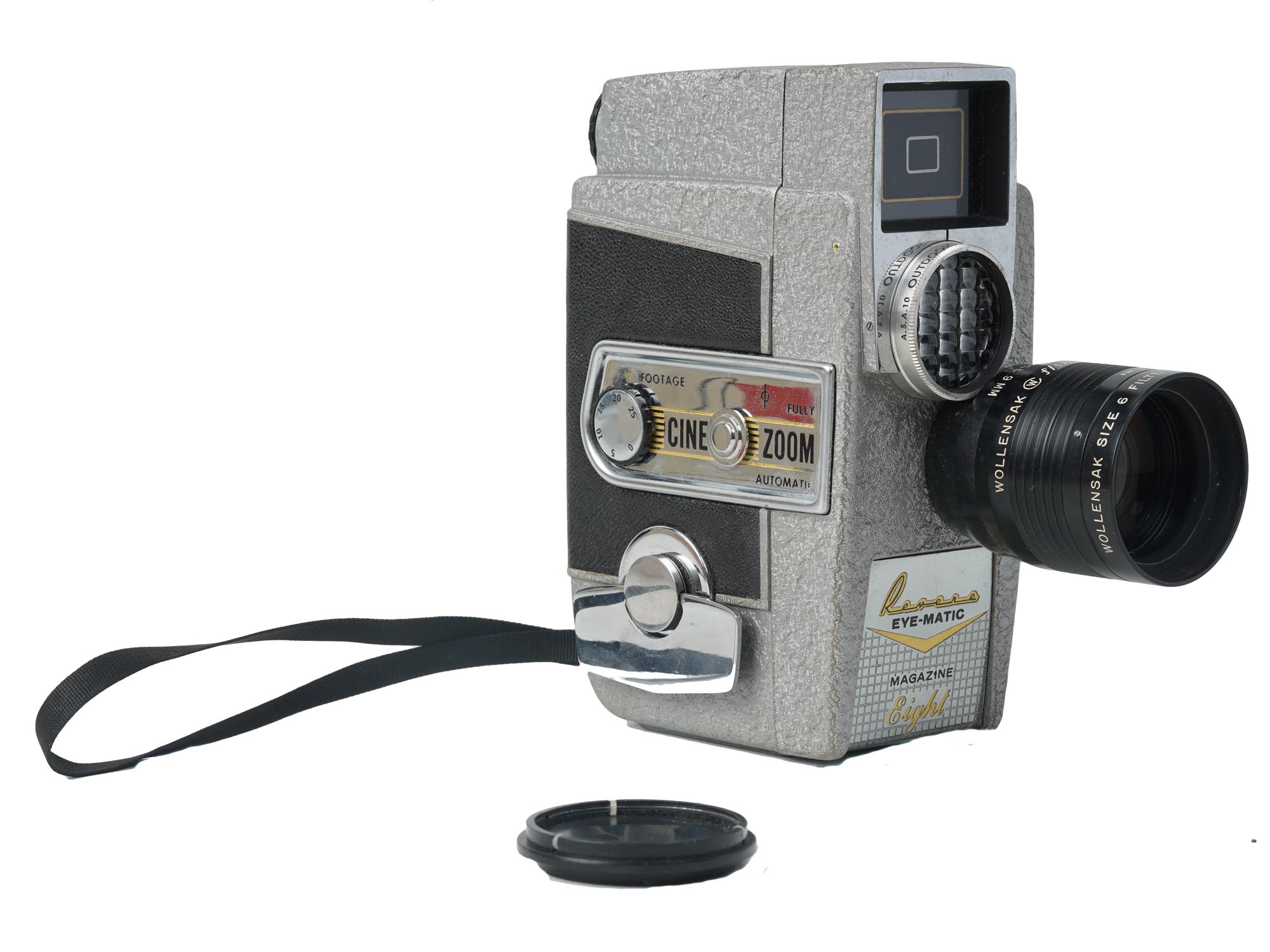 A VINTAGE REVERE CA-8 ELECTRIC MOVIE CAMERA PIC-0