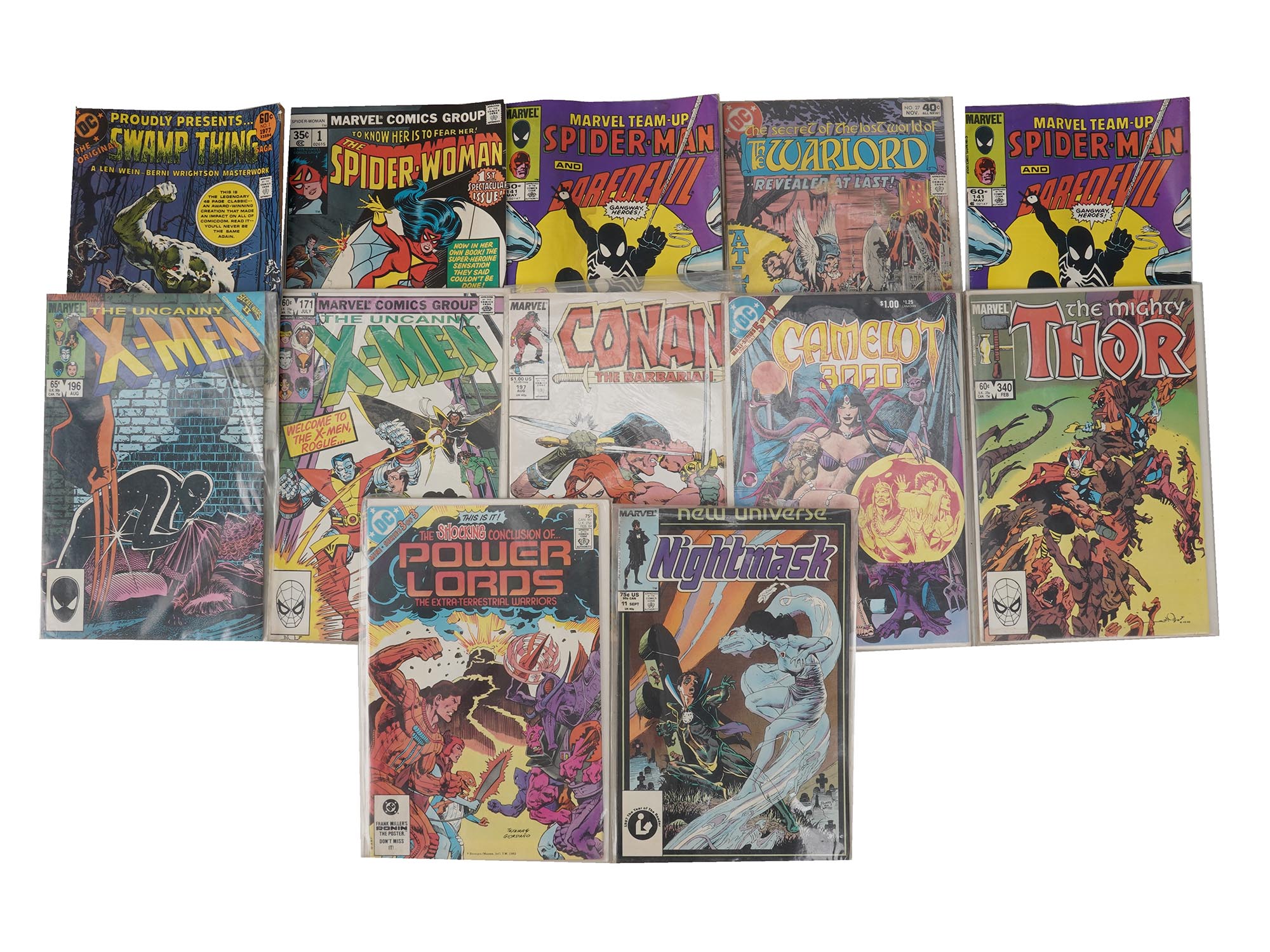 COLLECTIBLE DC COMICS AND MARVEL MAGAZINES PIC-1