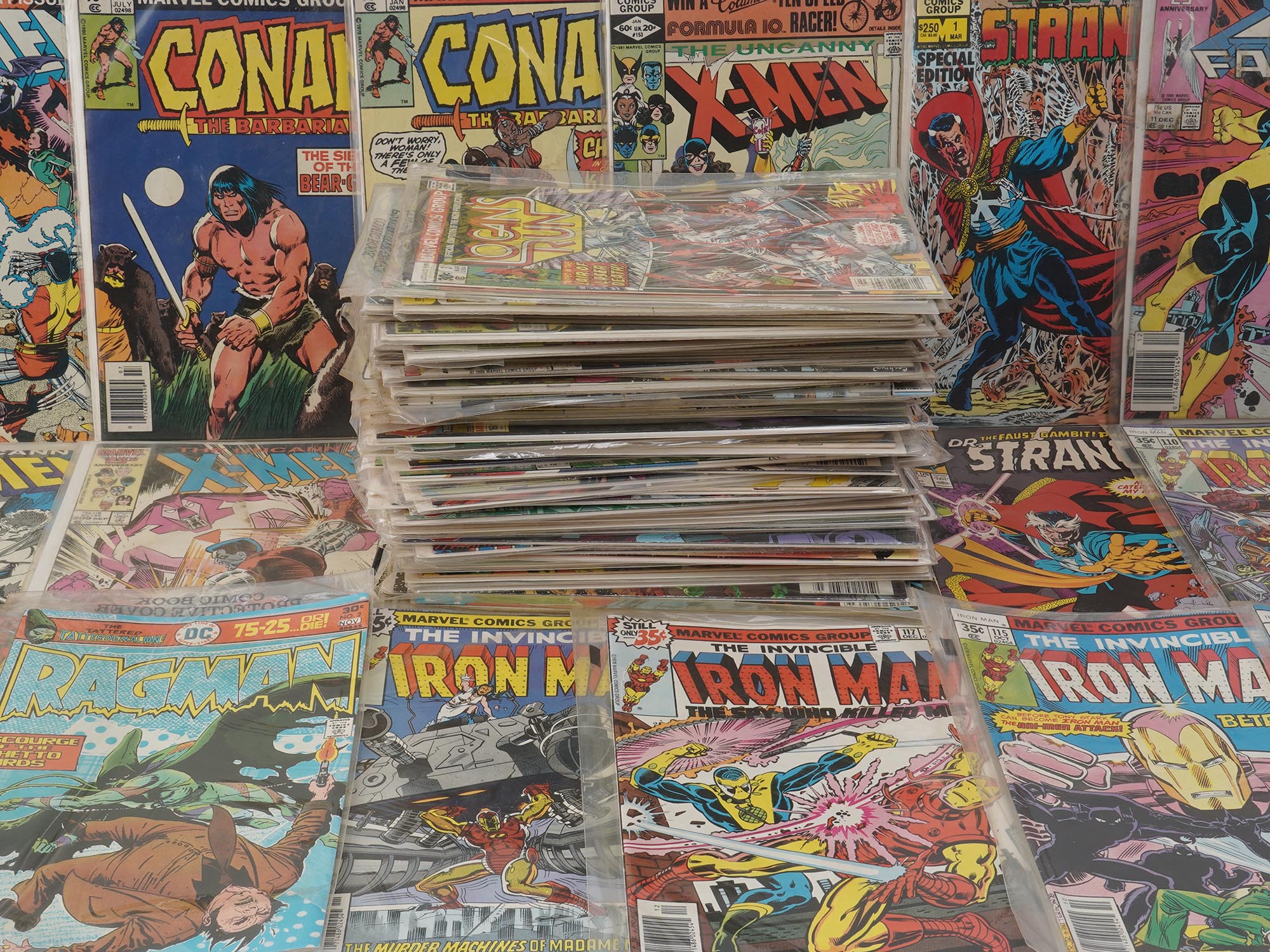 COLLECTIBLE DC COMICS AND MARVEL MAGAZINES PIC-1